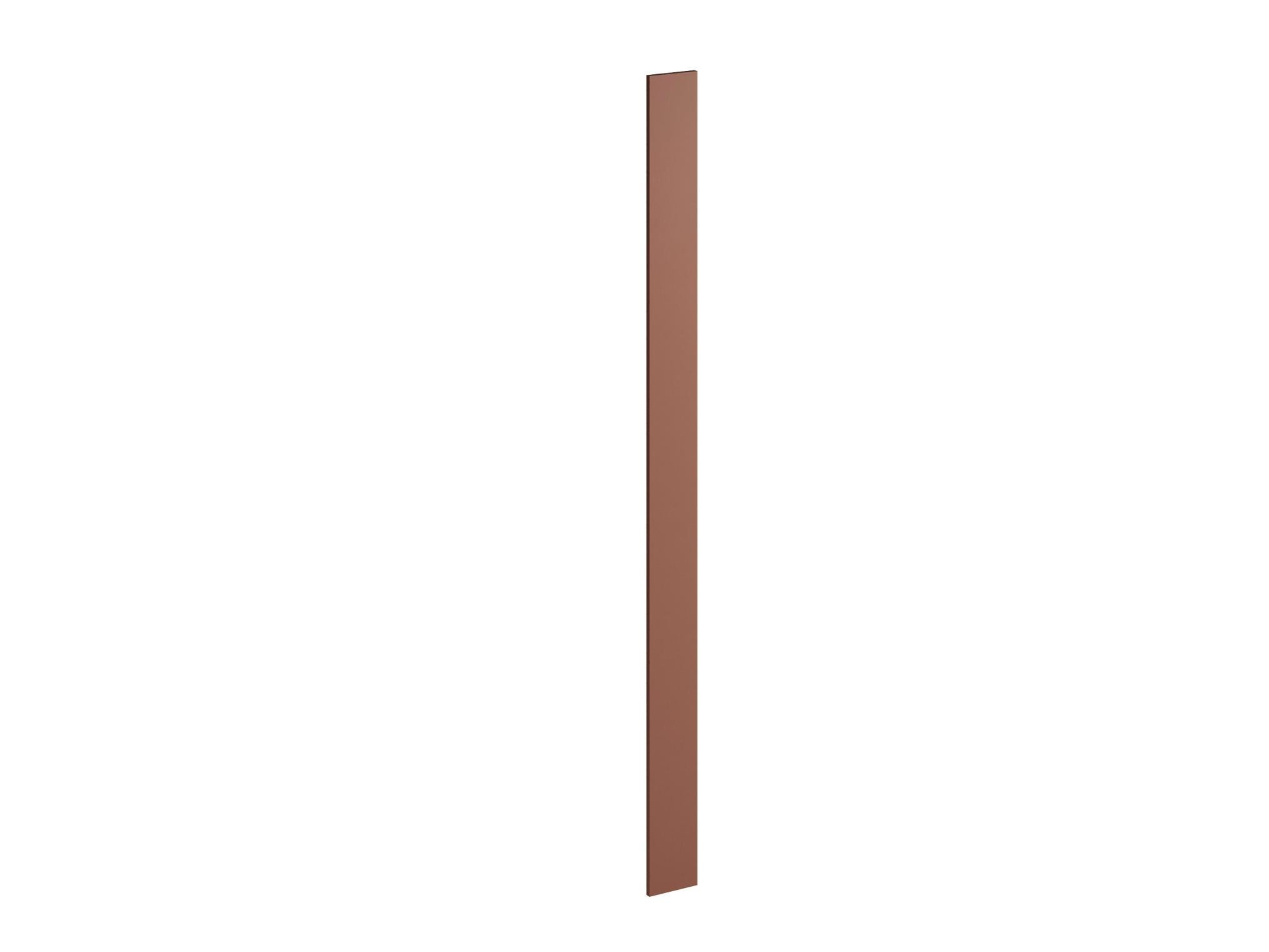 Puerta para mueble de cocina atenas terracota mate h 214.4 x l 15 cm