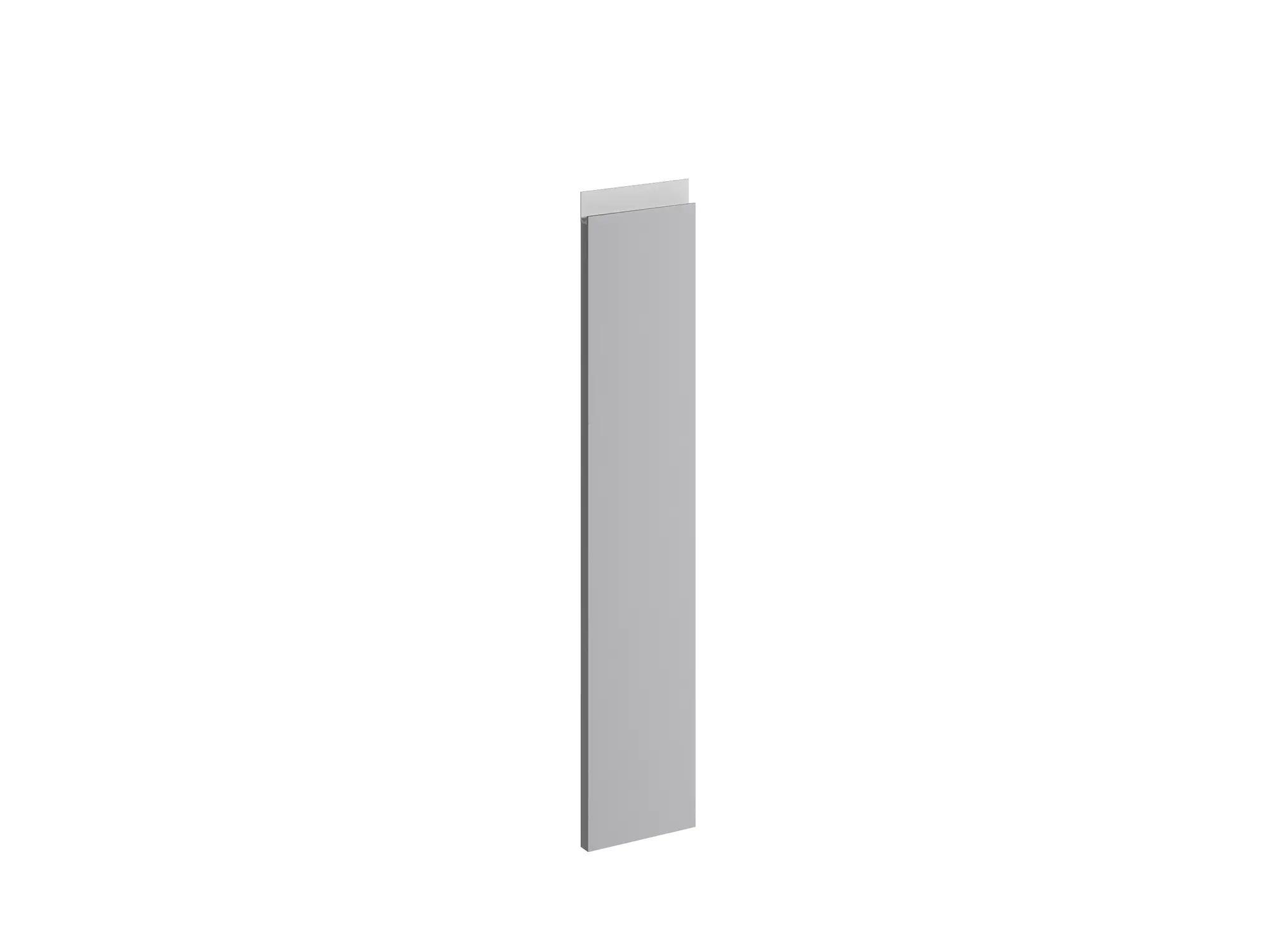 Puerta para mueble de cocina delinia id mikonos gris nube mate 15x76.5 cm