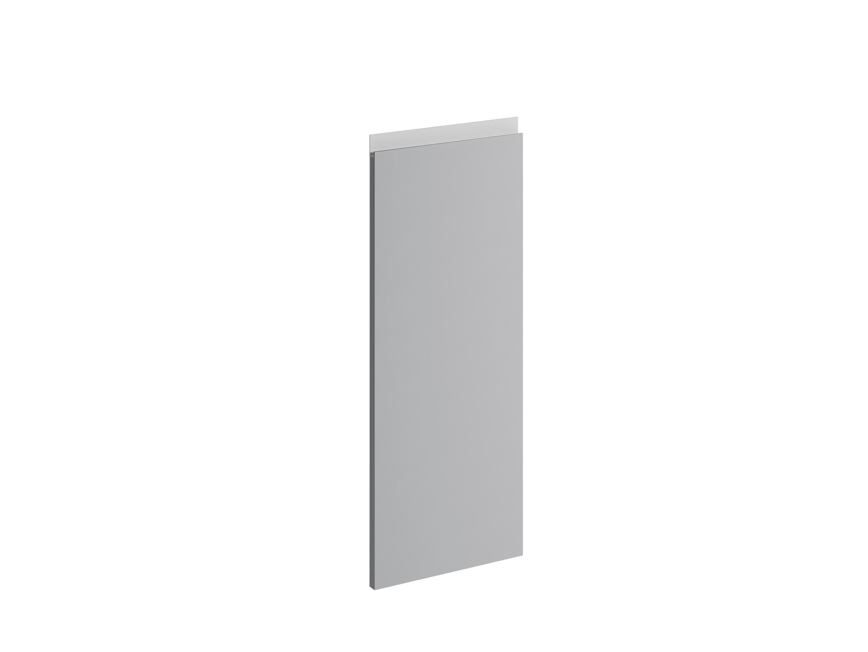 Puerta para mueble de cocina delinia id mikonos gris nube mate 29.8x76.5 cm