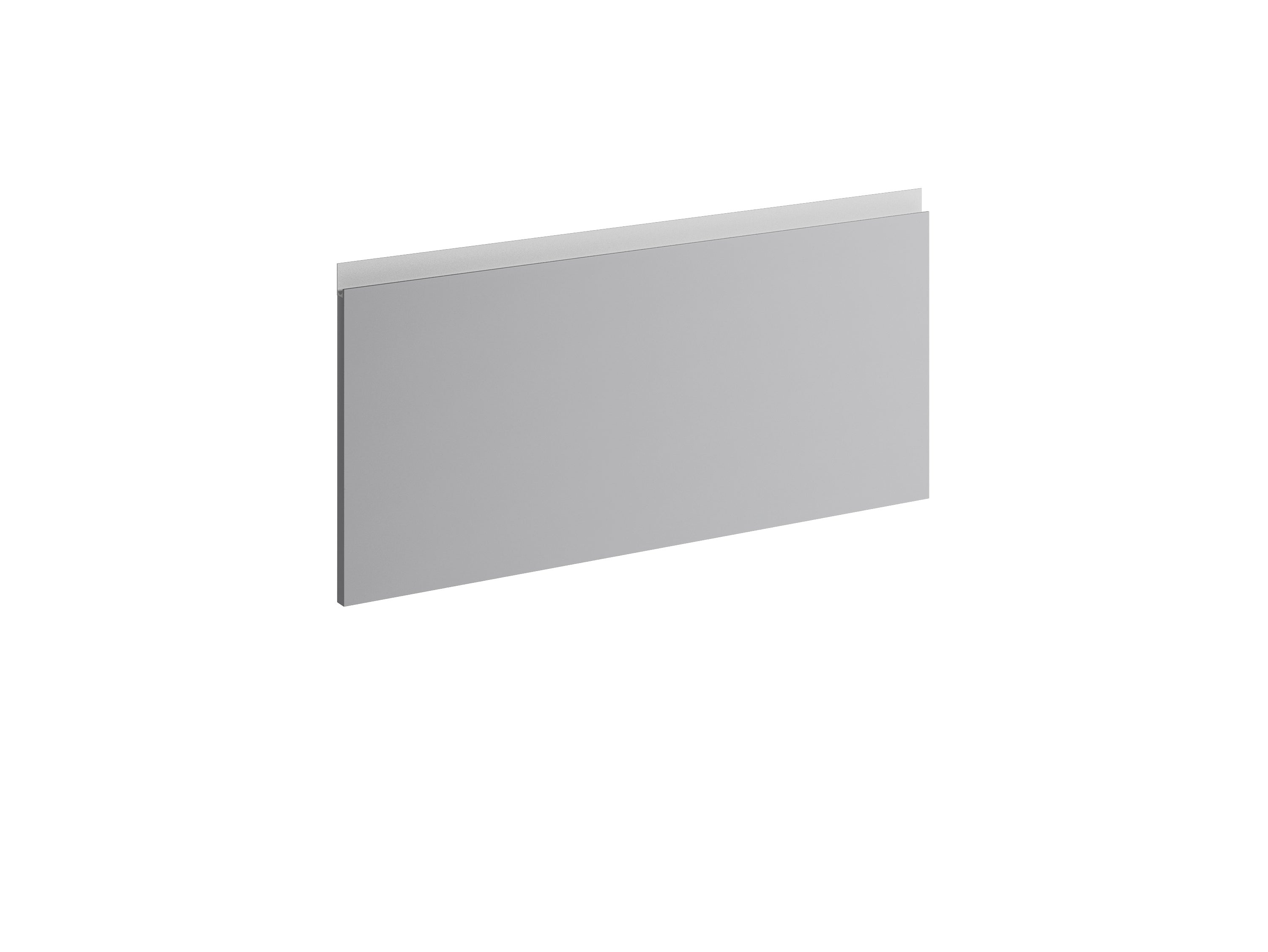 Frente de cajón mueble de cocina delinia id mikonos gris nube mate 90x38.1 cm