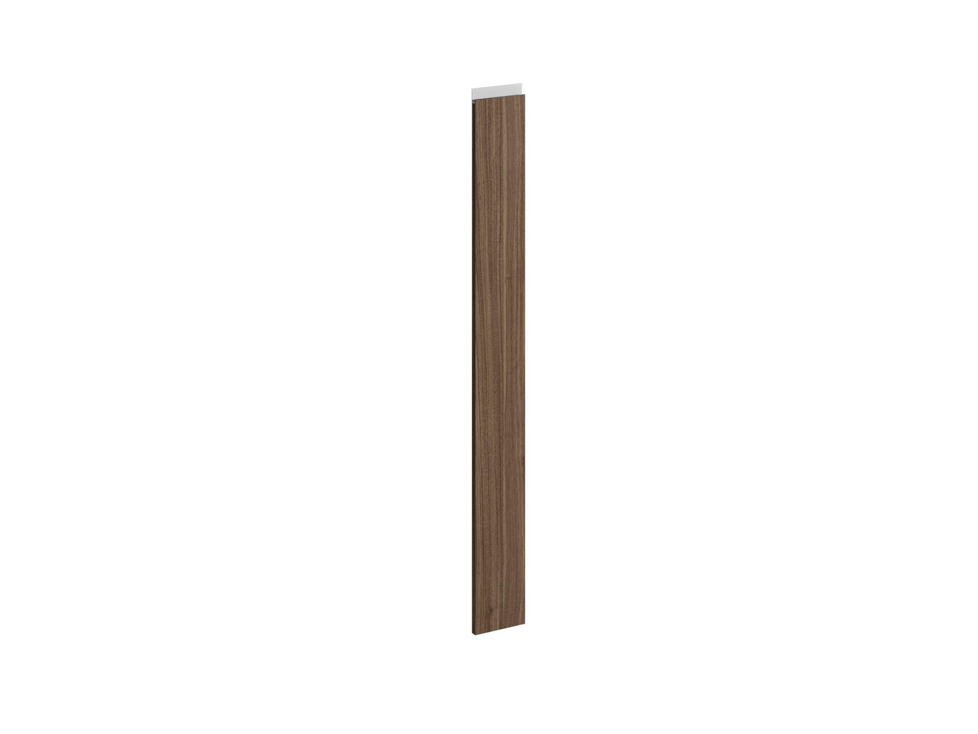 Puerta para mueble de cocina delinia id mikonos nocce oscuro 15x137.3 cm