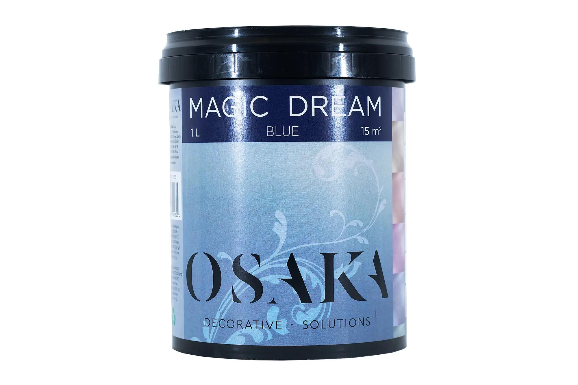 Pintura decorativa con efectos magic dream osaka 1l blue
