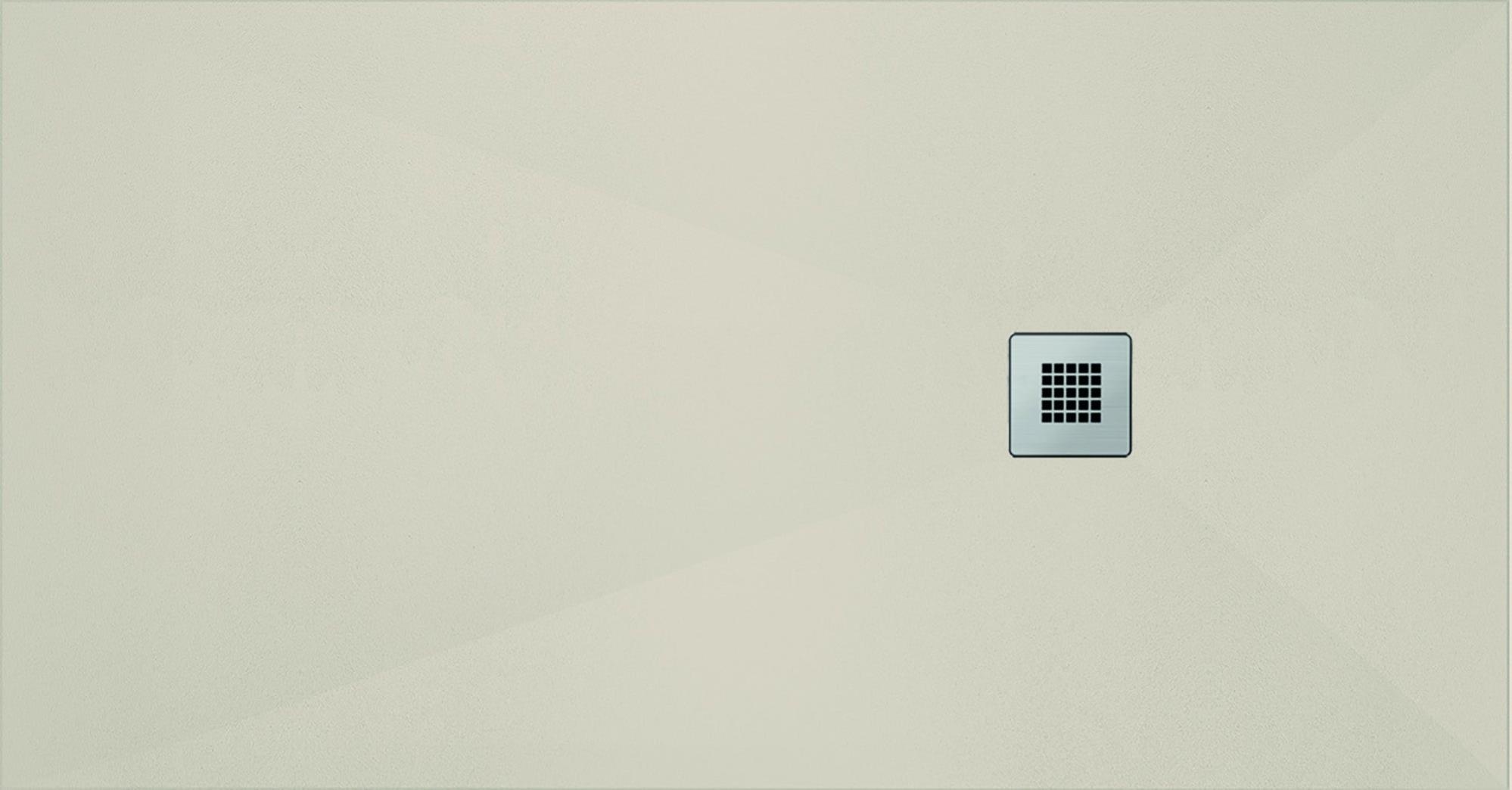 Plato de ducha urban 200x75 cm crema