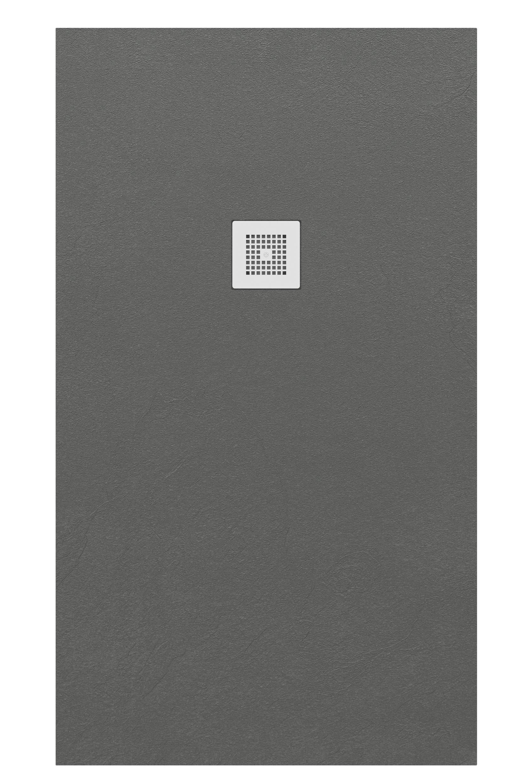 Plato de ducha colors pizarra 170x100 cm gris oscuro de la marca OBATH