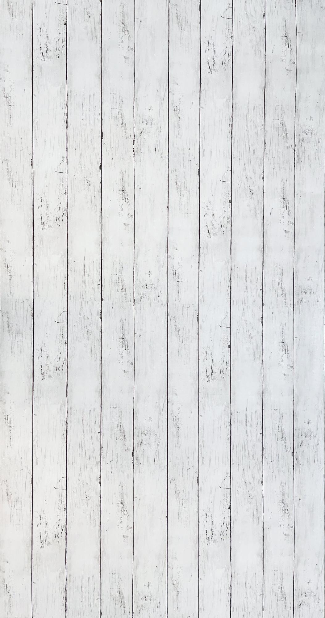 Revestimiento adhesivo mural imitación madera blanco tablero de0.9 x 2.8m