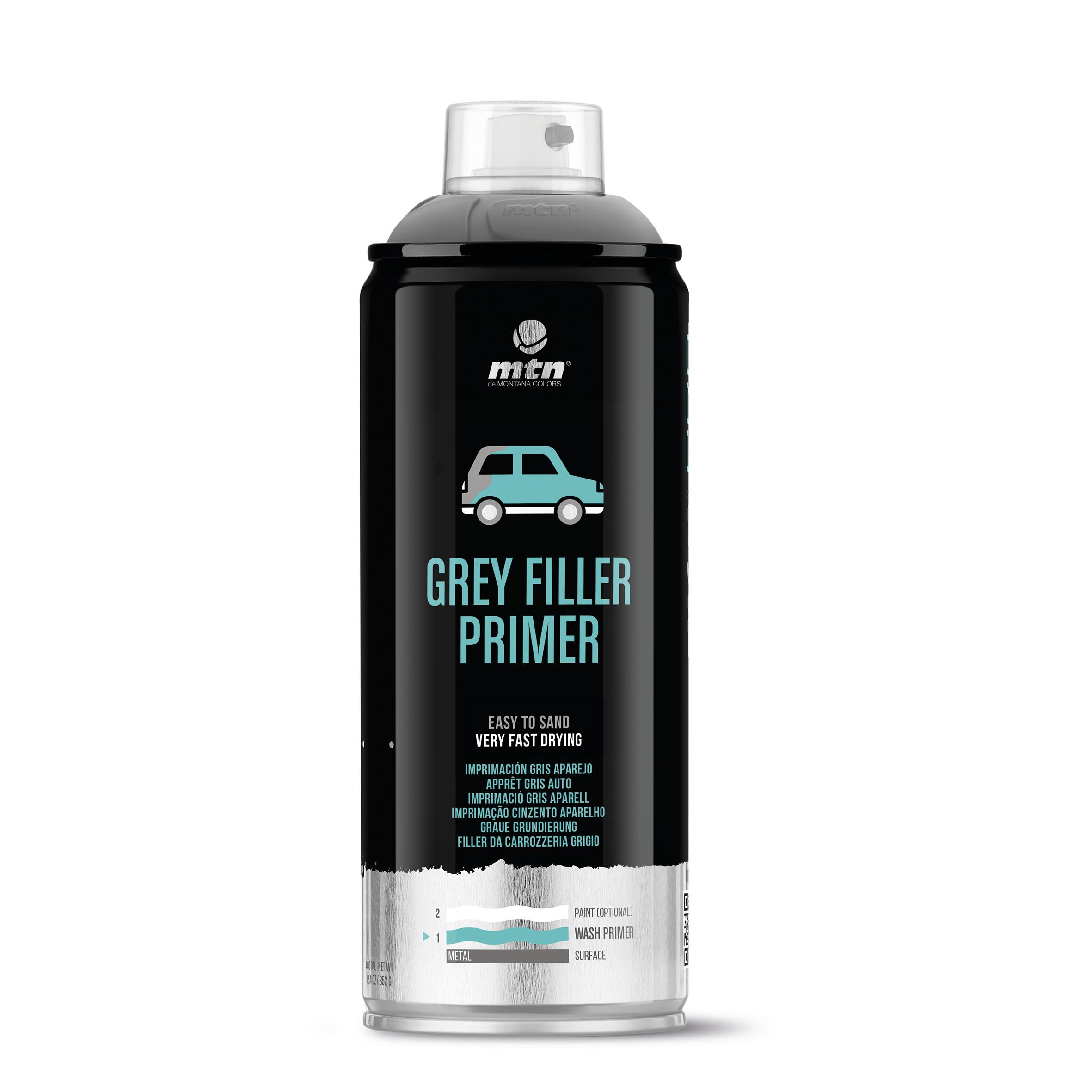 Spray aparejo montana pro 400ml gris