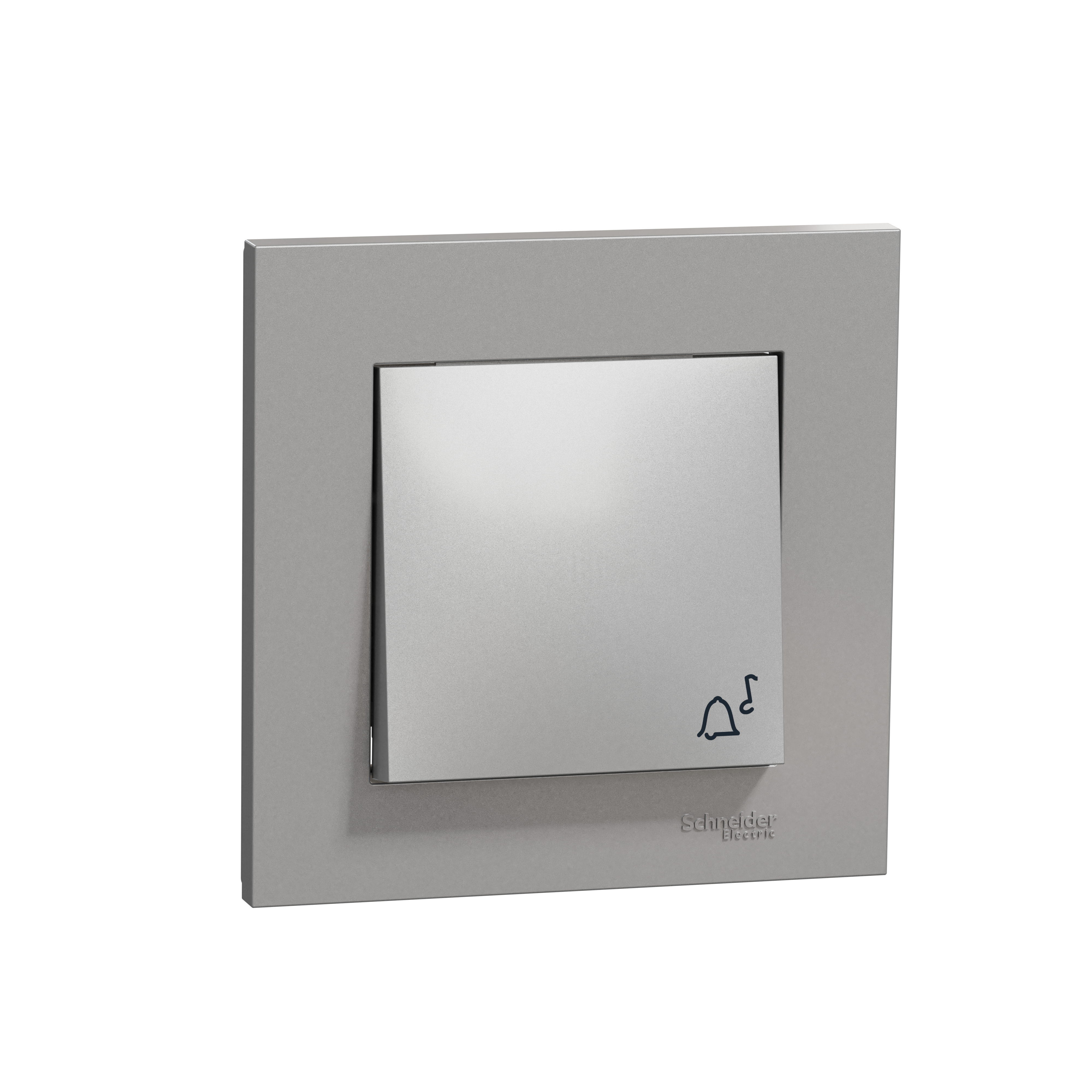 Pulsador schneider electric miluzgris