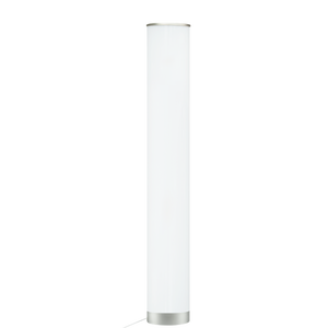Lámpara de pie inteligente WiFi LED regulable HOMCOM Ø25x168 cm blanco