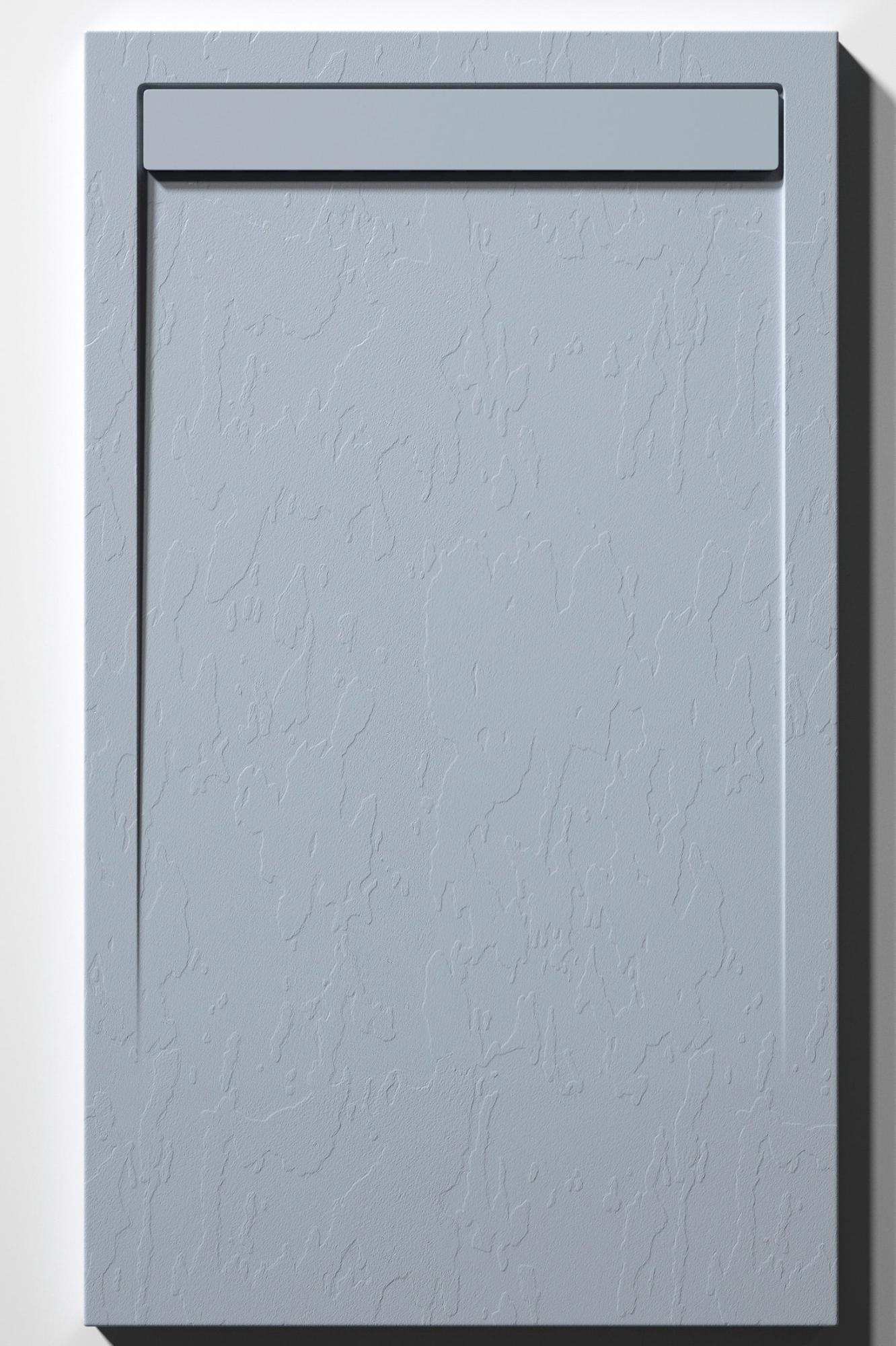 Plato de ducha meet 160x80 cm gris de la marca DUPLACH