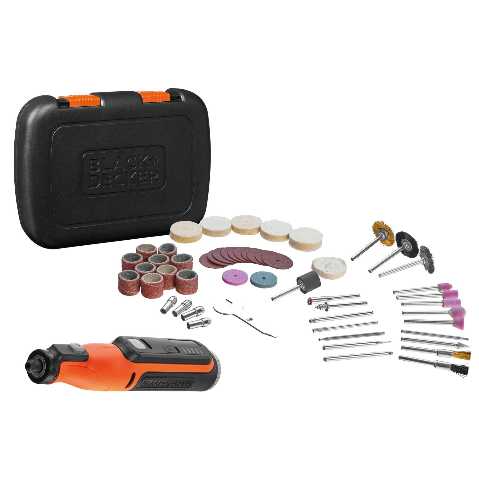 Miniherramienta BLACK+ DECKER bcrt8ik 7,2v 1,5ah + 53 accesorios, black decker - Vimarsana News
