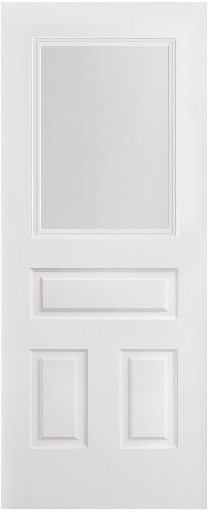 Puerta corredera indiana plus blanco cristal de 82,5x203cm