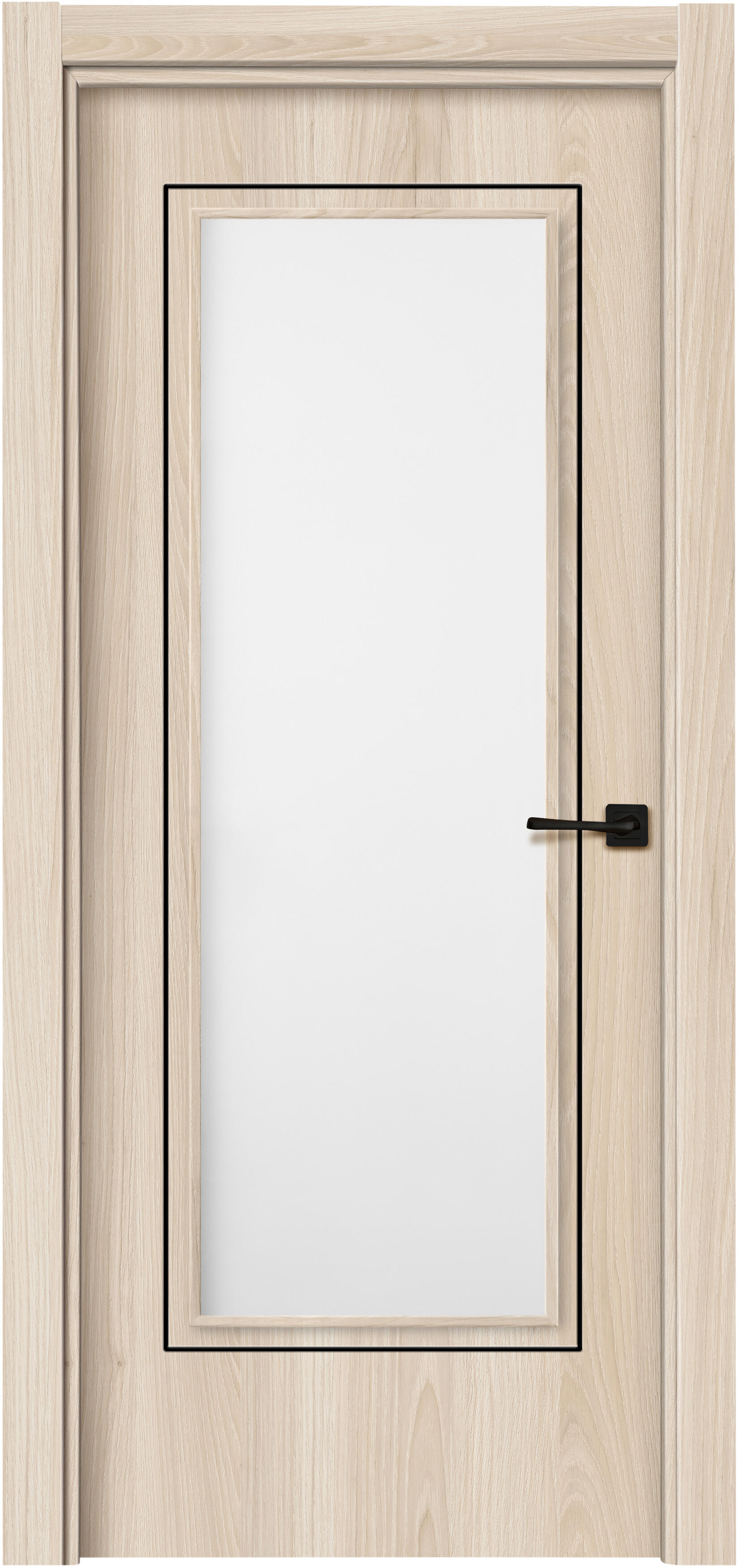Puerta tacoma plus crema apertura izquierda con cristal de 11x82 5 cm de la marca ARTENS