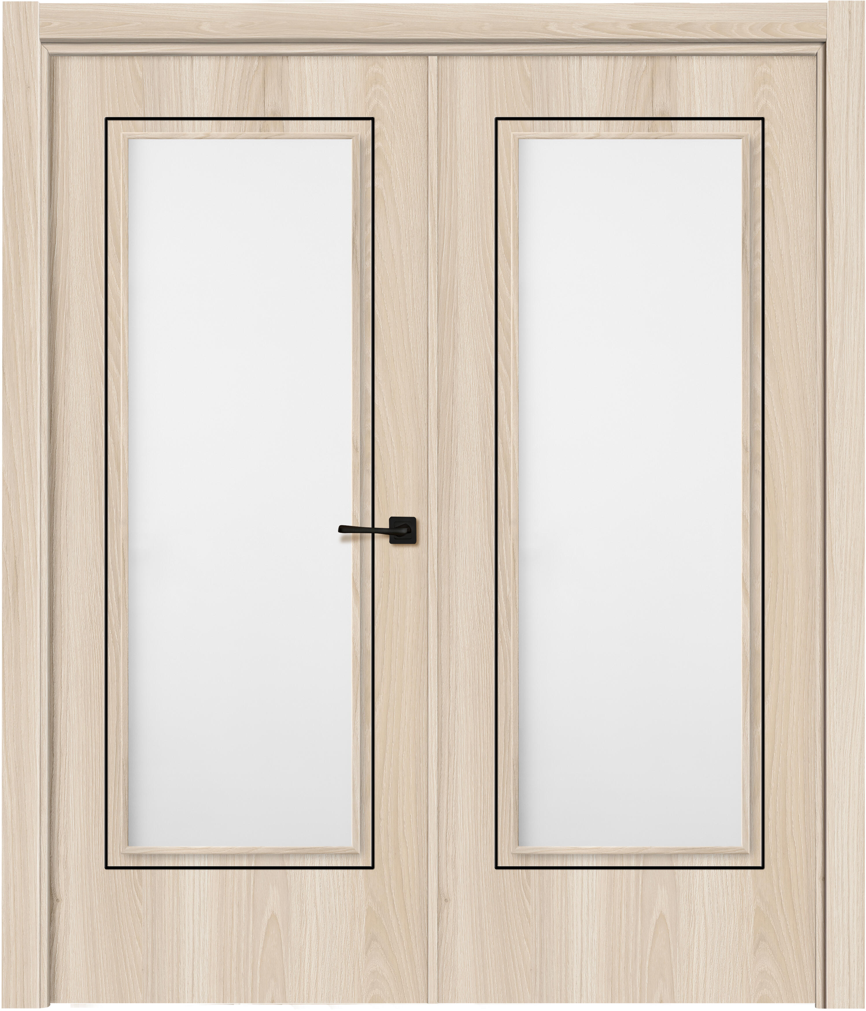 Puerta tacoma plus crema apertura izquierda con cristal de 9x145 cm de la marca ARTENS