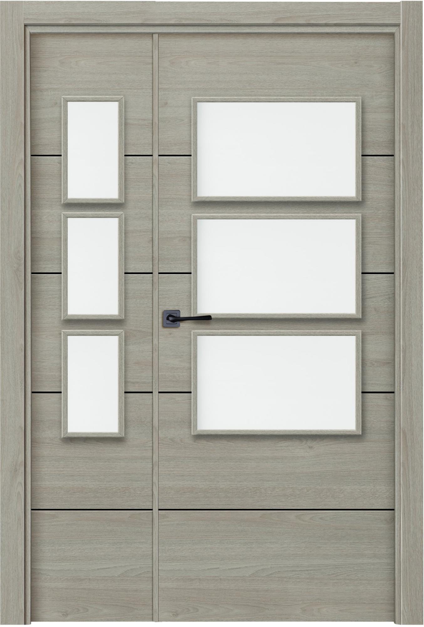 Puerta berna vila plus roble apertura derecha con cristal de 9x105 cm de la marca ARTENS Puerta berna vila plus roble apertura derecha con cristal de 9x105 cm de la marca ARTENS