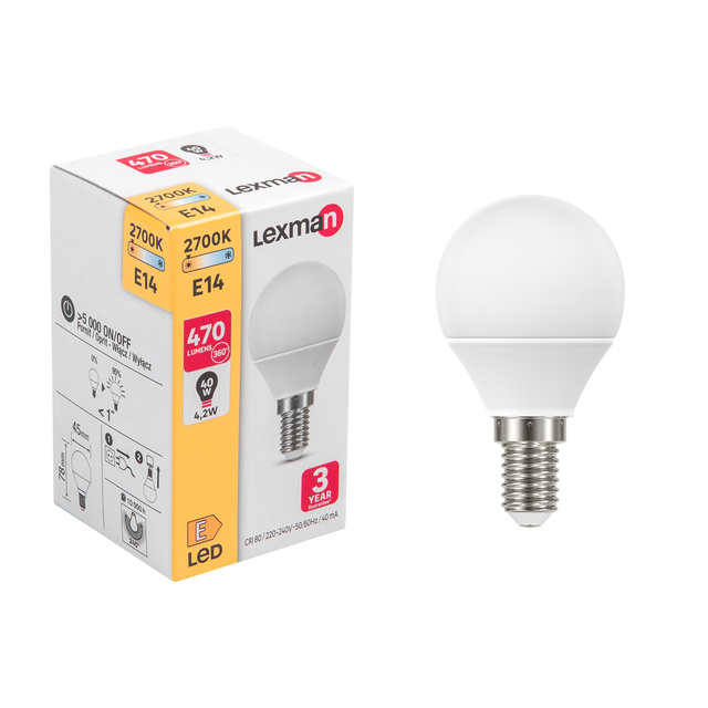 Bombillas LED E14 Leroy Merlin