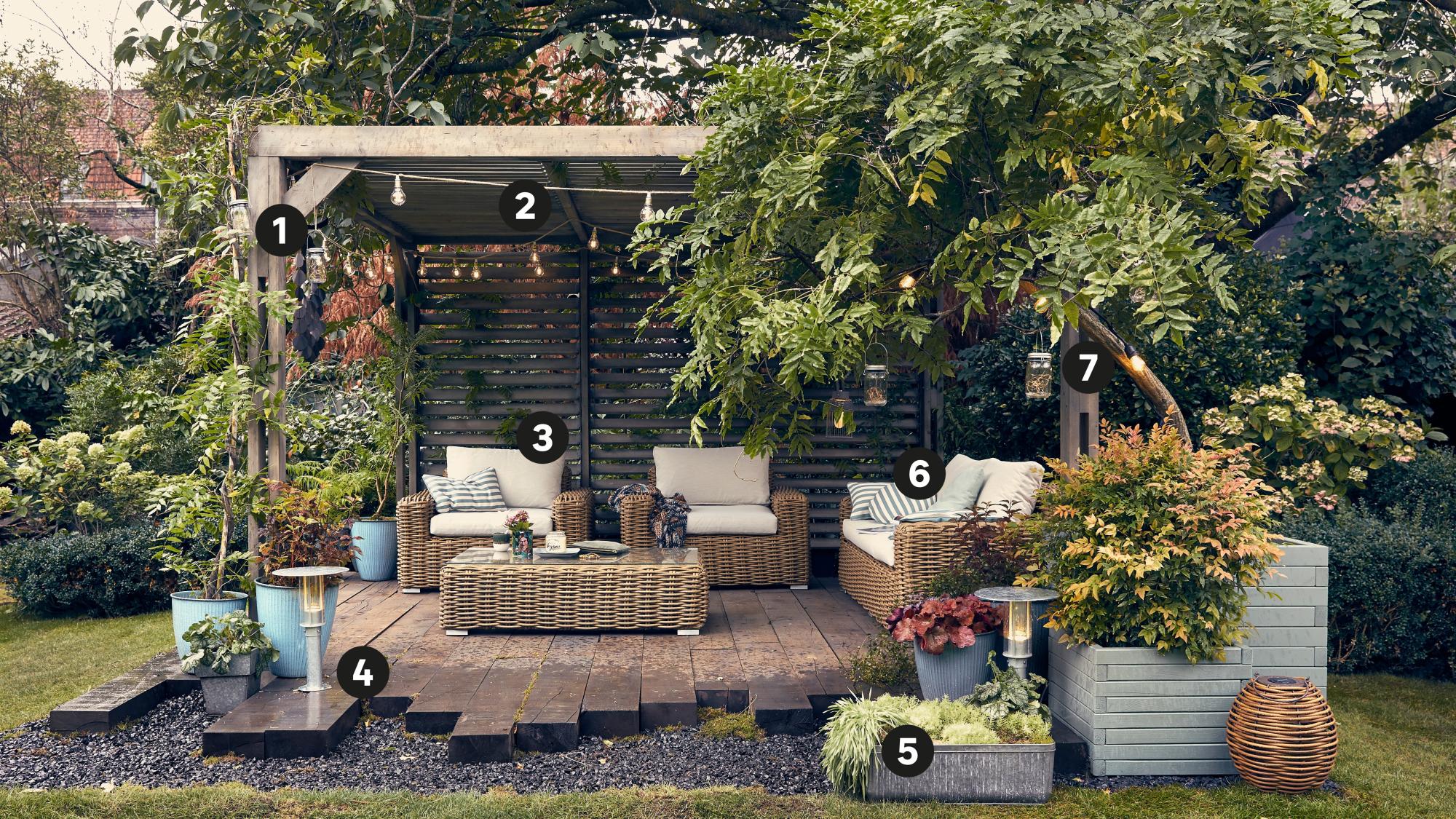 Conjunto de sofás y mesa baja naterial ayamo de ratán sintético para 4 personas de la marca NATERIAL