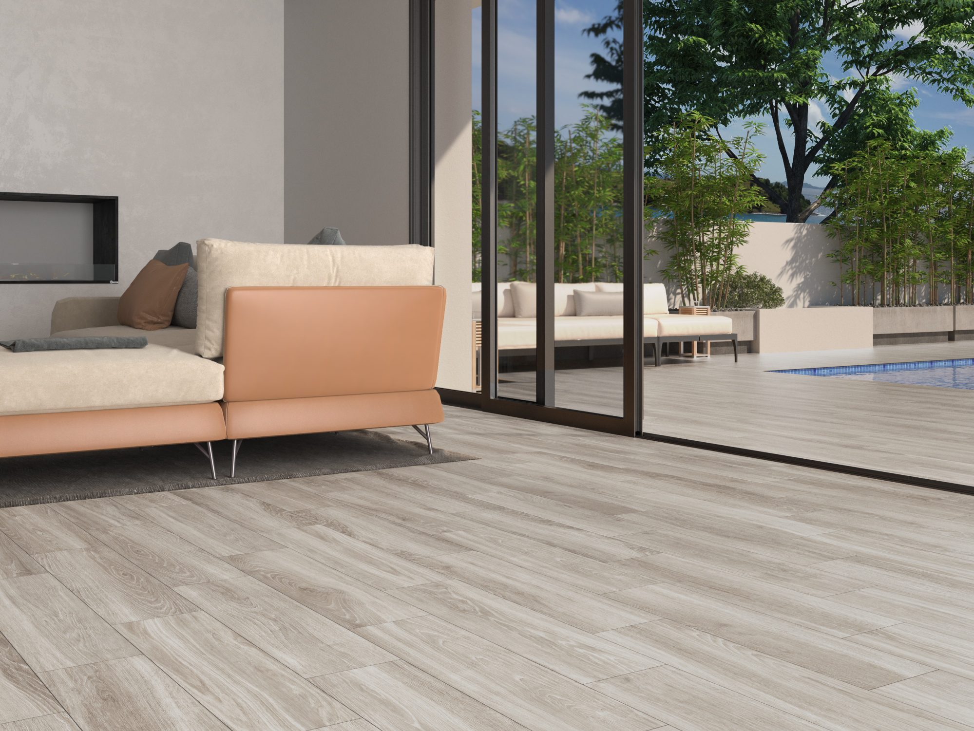 Sea Life Gutschein 2 Für 1 Merlin Suelo porcelánico ARTENS Ipanema 20x75 cm ceniza C3 exterior | Leroy Merlin