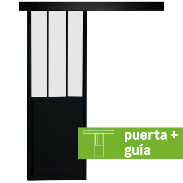 Festnight Puerta Corredera Interior con Herrajes, Puerta Corredera de  Granero, Puerta Corredera Silencioso Moderna, Puertas Interiores de Madera  Maciza de Pino, 85 X 210 Cm Type 4 : : Bricolaje y herramientas