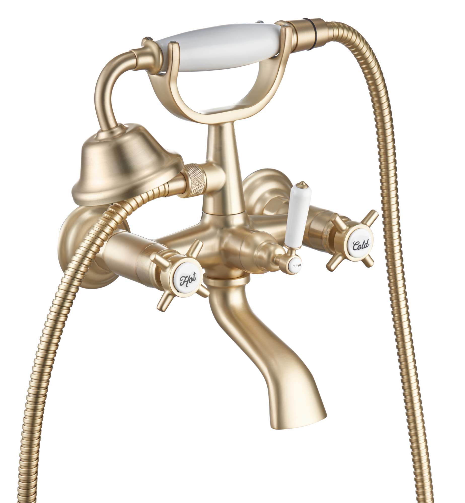 Grifo bañera monomando sensea mauna dorado de la marca SENSEA