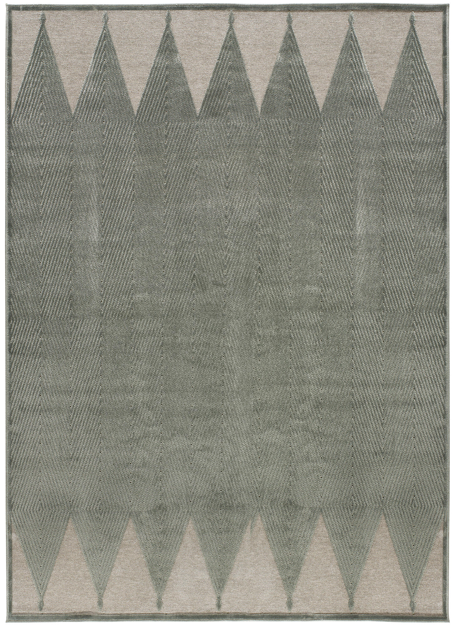Alfombra viscosa farashe gris 160x230cm