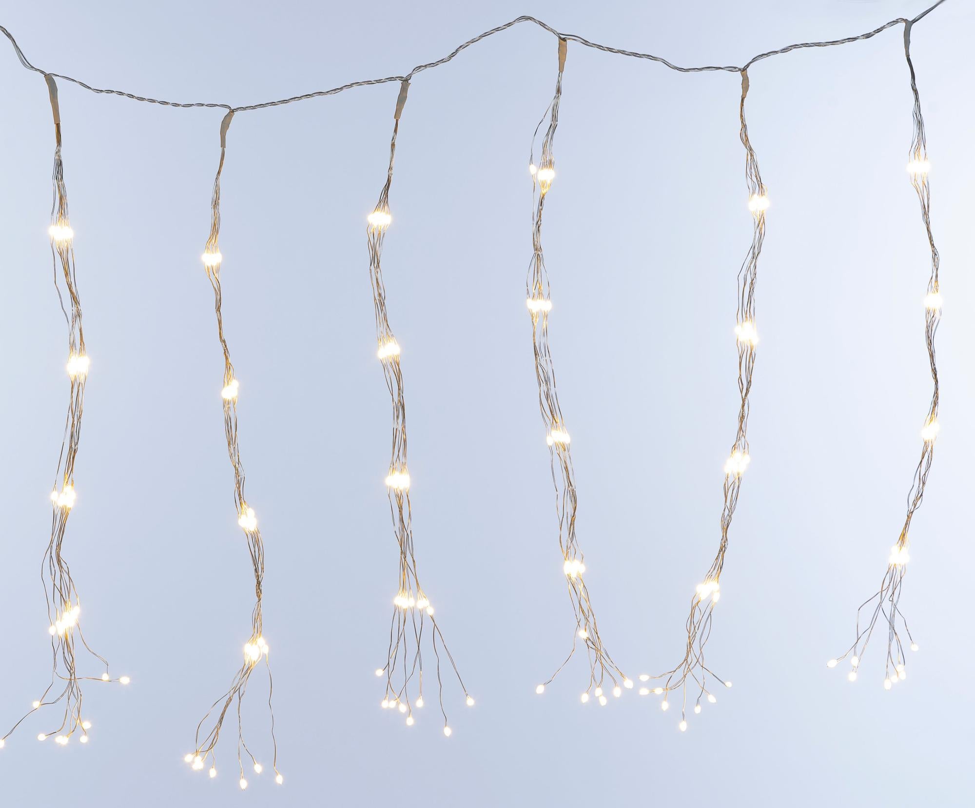 Coroncina Luminosa Fatma 20cm Con 12 Lampadine - Decorativa Con Cavo 220V - Foto 5