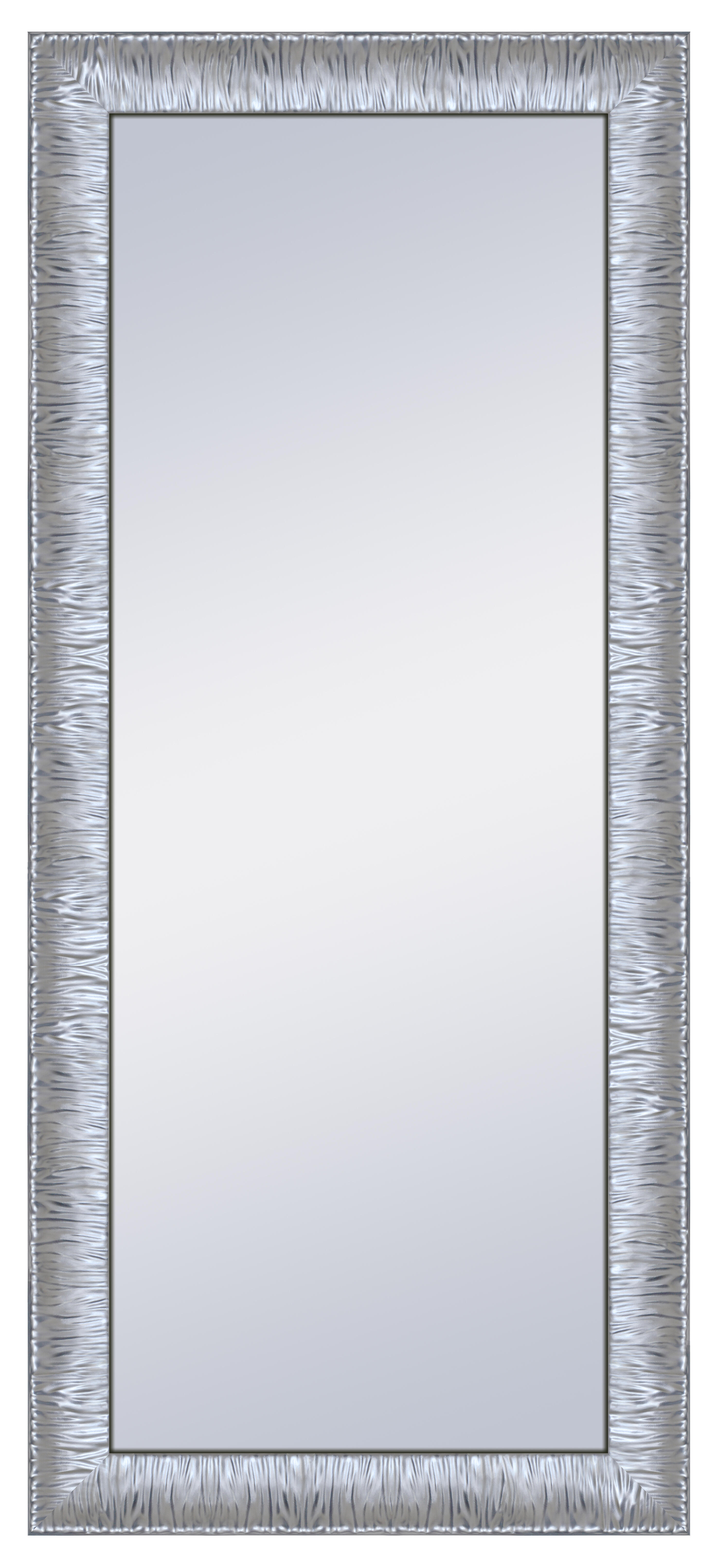 Espejo grande enmarcado rectangular marilyn xxl gris 180 x 80 cm