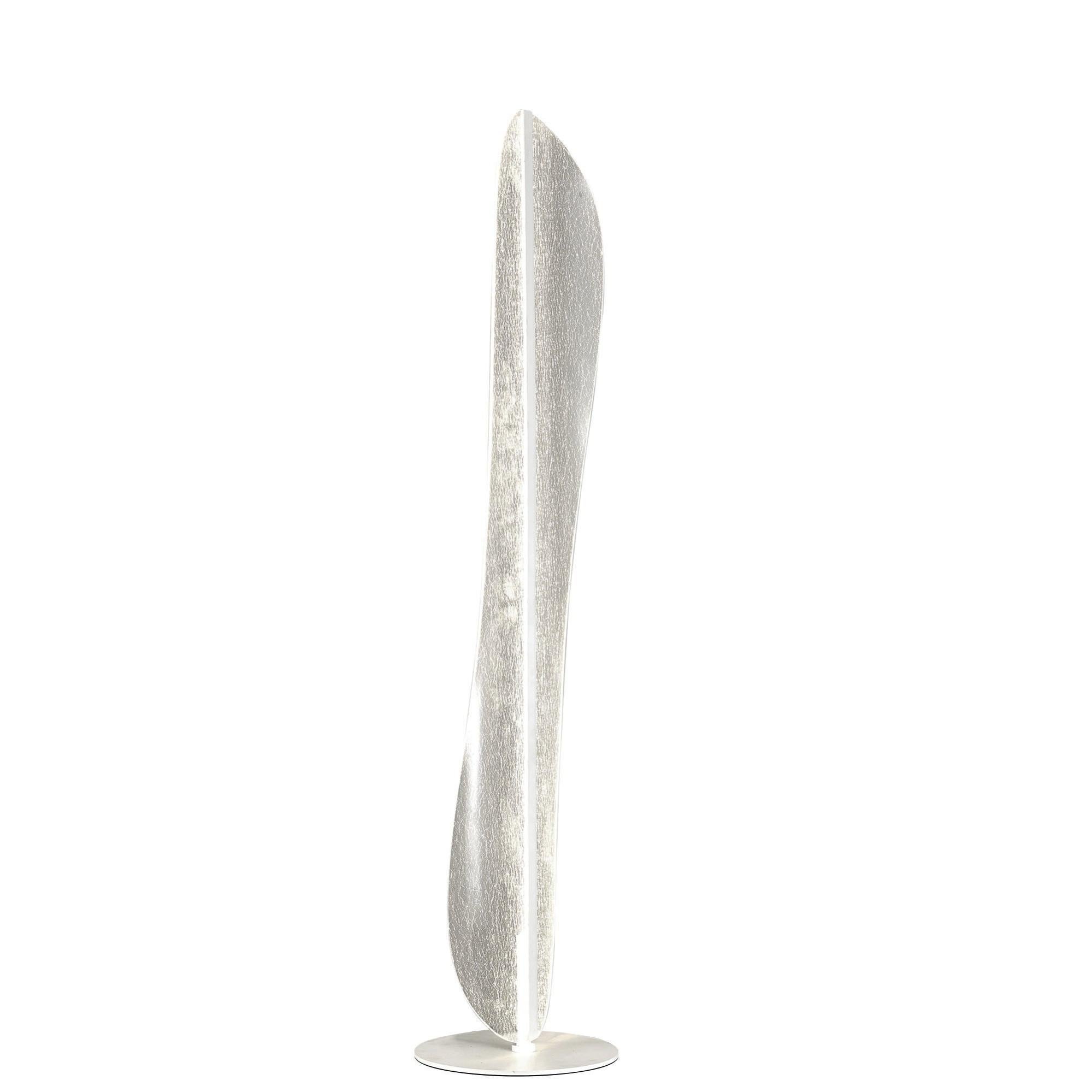 Lámpara de pie led bianca blanco 30w 3000k 160 cm de alto