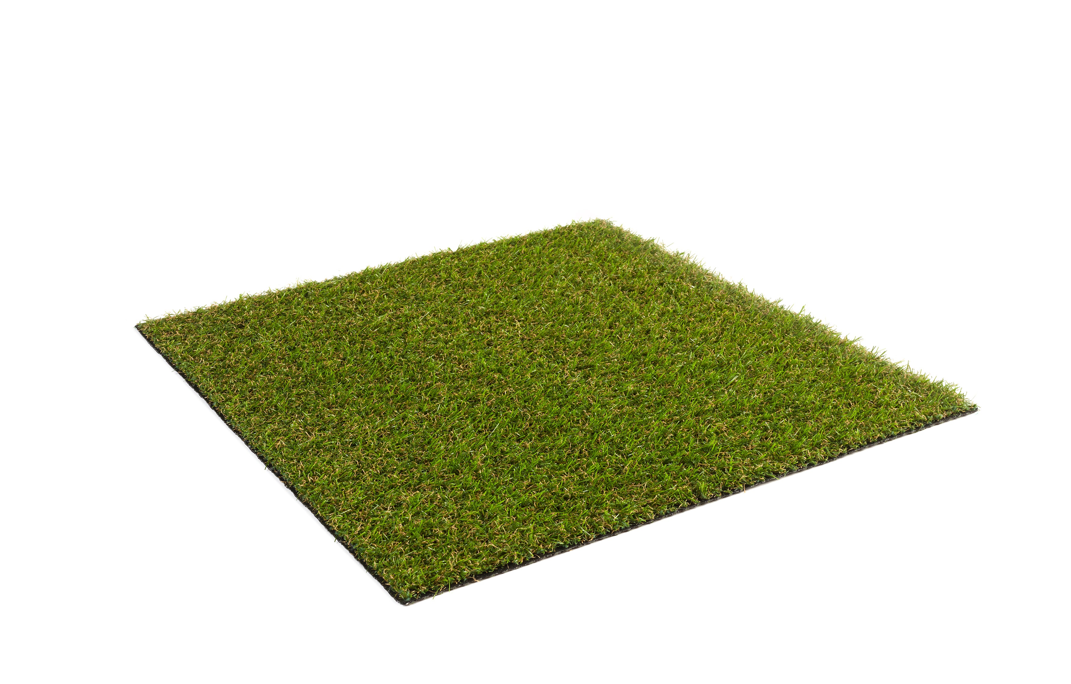Muestra de césped artificial zante 15 x 15 cm y 18 mm de altura de fibras