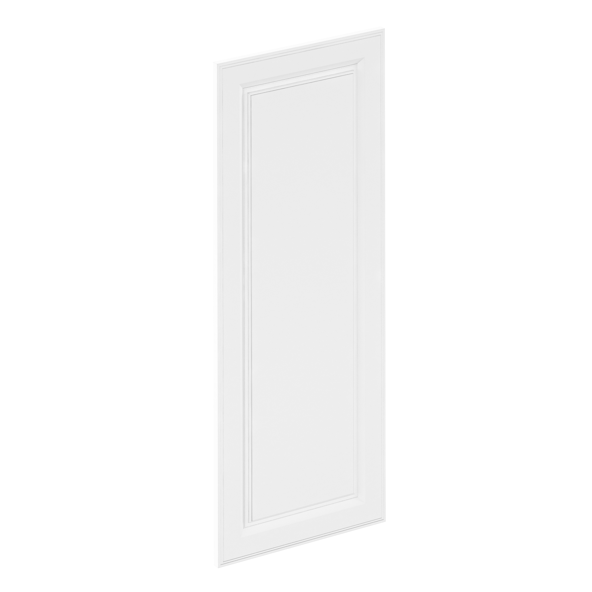 Puerta para mueble de cocina delinia id oxford blanco 39.7 x 102.1 cm