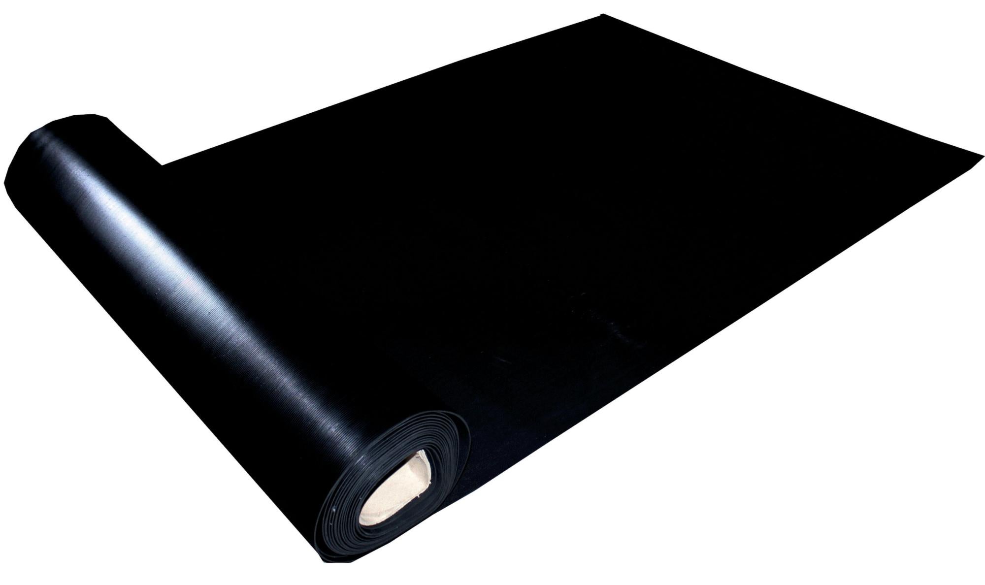 Felpudo caucho Estribe Sierra negro 120 cm. Producto al corte. Pedido mínimo 1 m Leroy Merlin