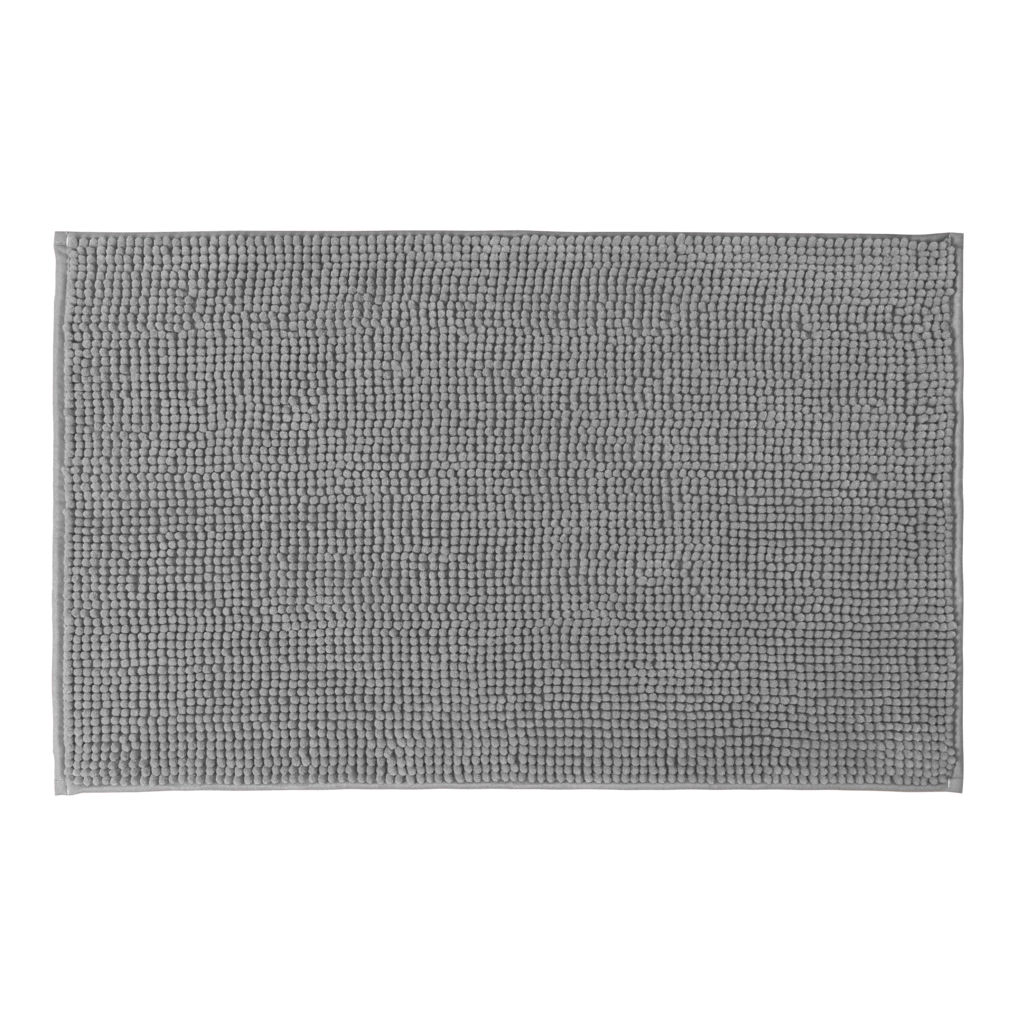 Alfombra de baño rectangular easy 50x80 cm gris