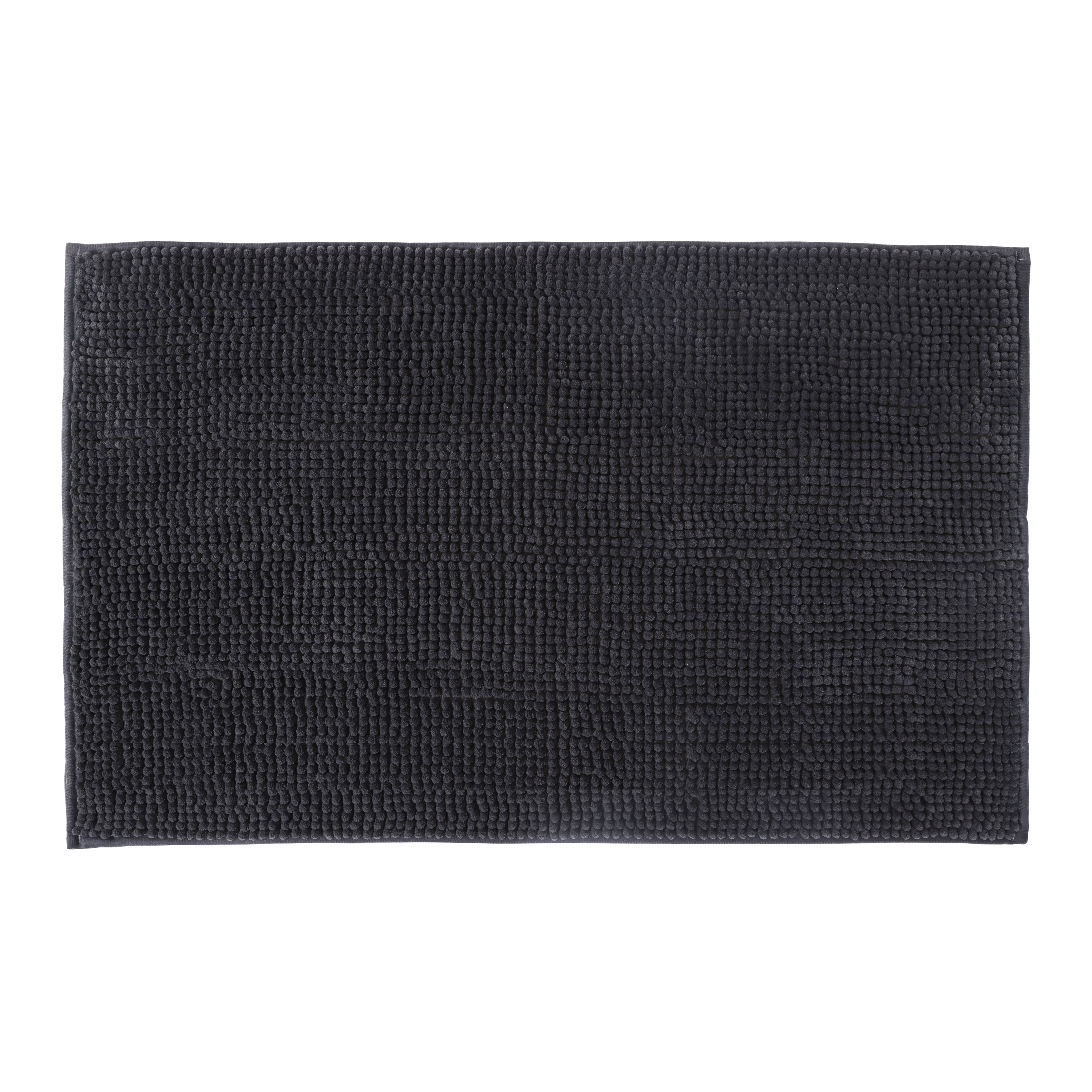 Alfombra de baño rectangular easy 50x80 cm negro