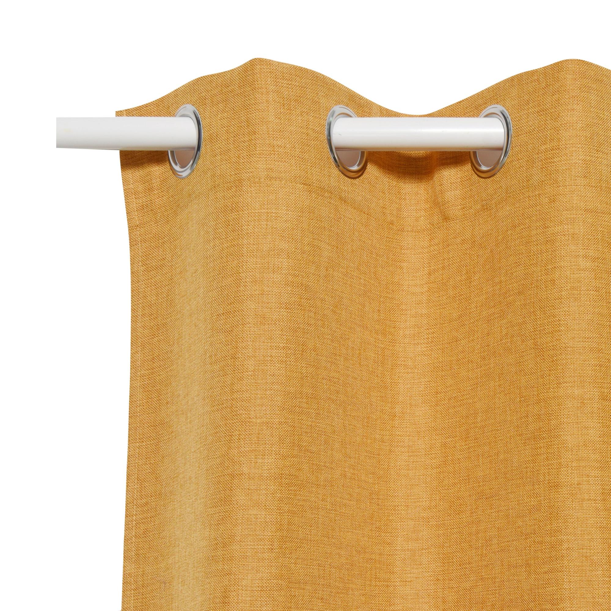 Cortina ollaos looks inspire liso amarillo solemio de 140x280cm de la marca Inspire