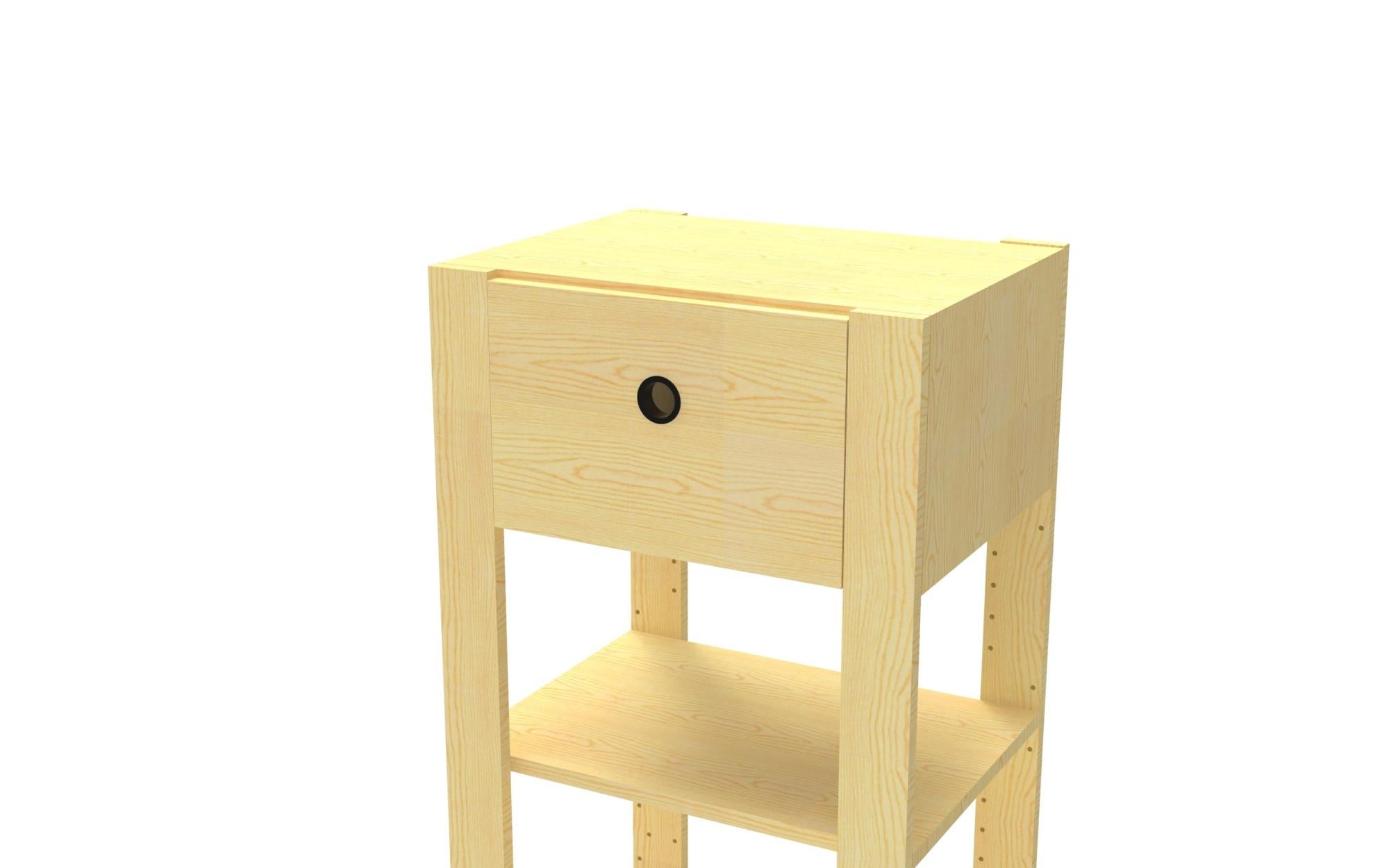 Cajón columna 45x22x35 cm WOOD CONCEPT Leroy Merlin