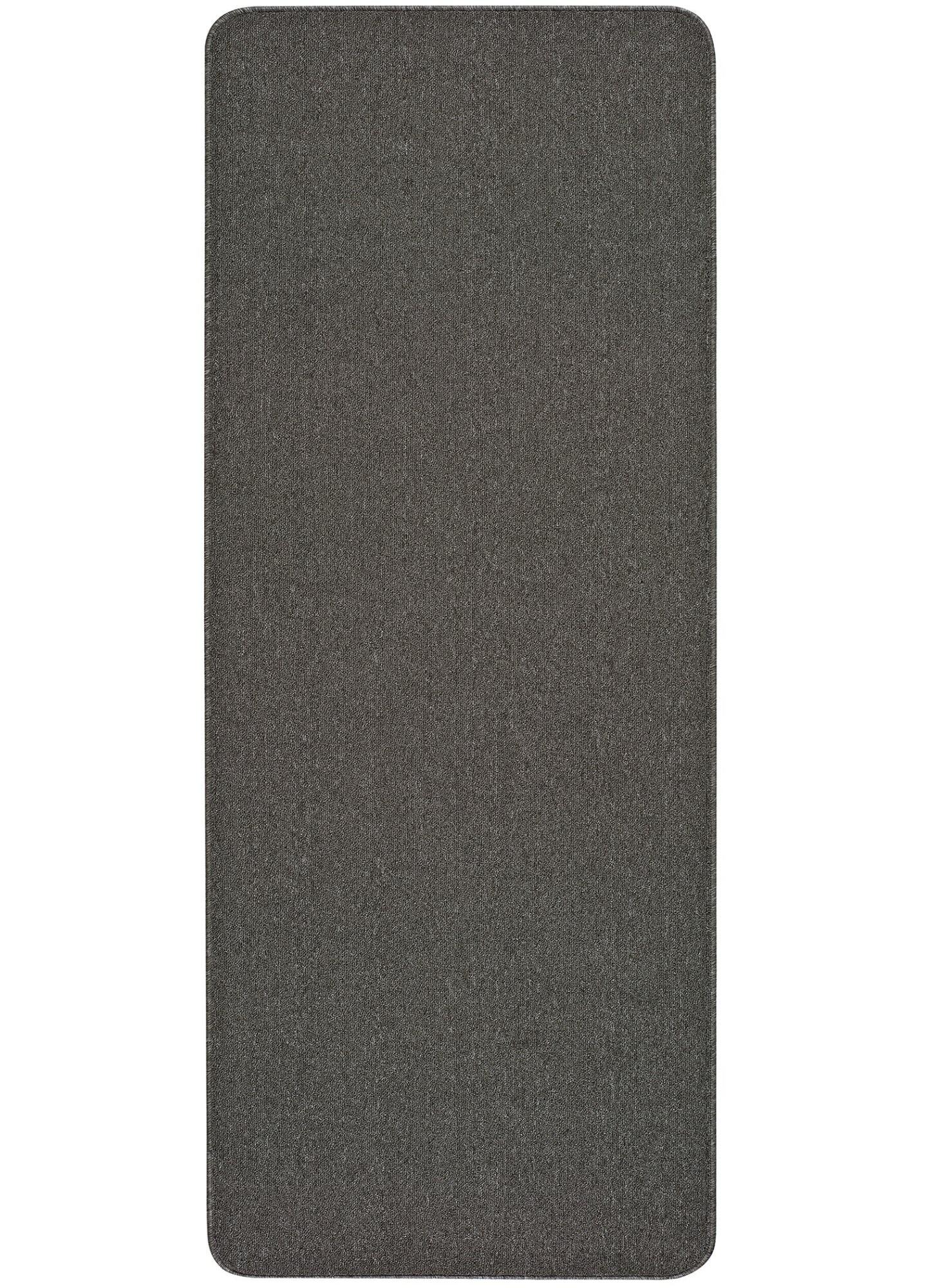 Alfombra pasillera polipropileno leila gris 67x250cm