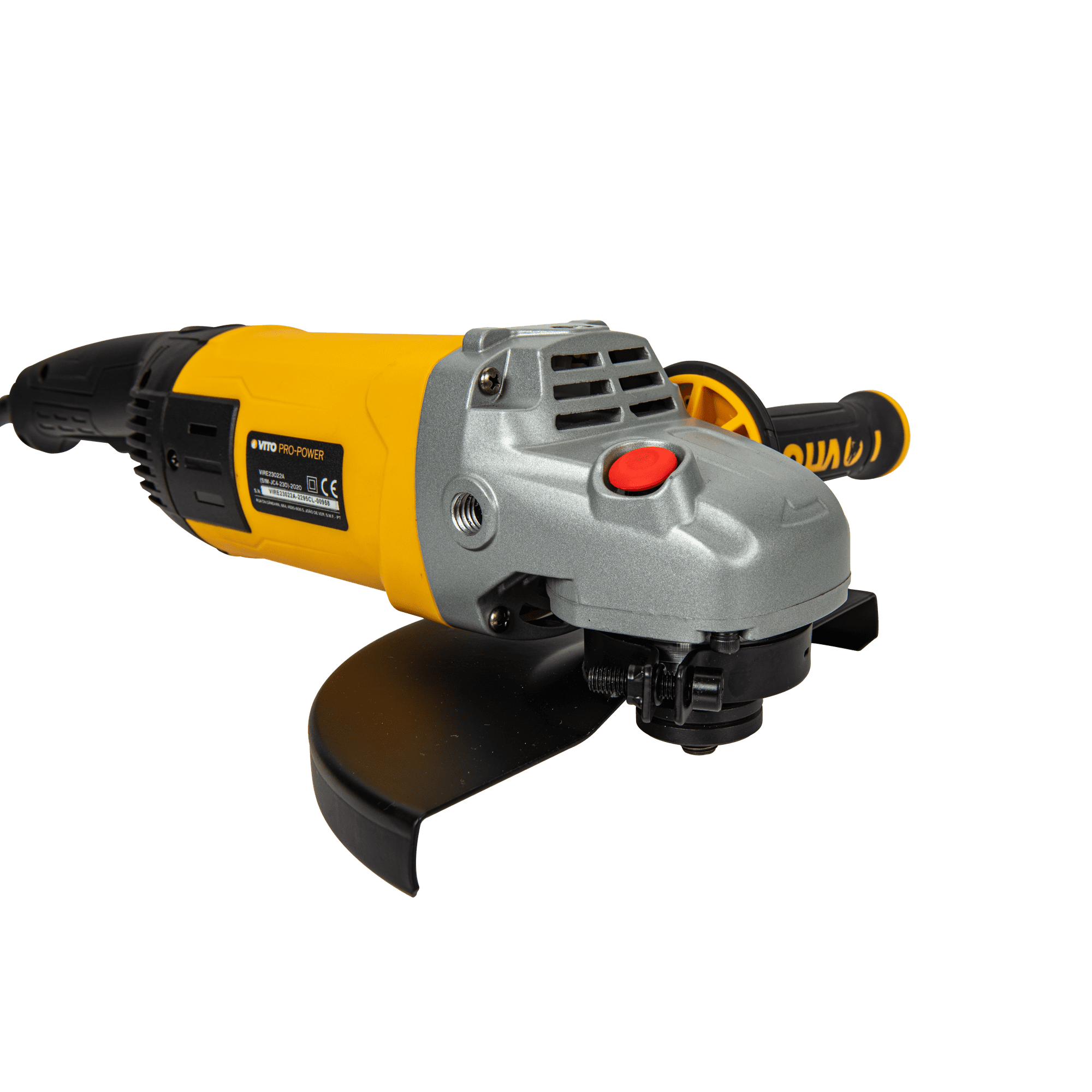 Amoladora de ángulo con cable vito vire23022a 2200w disco 230mm