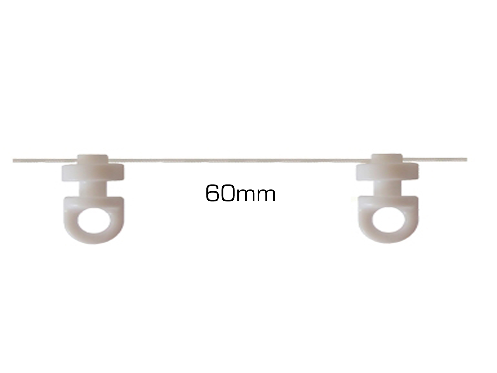 Riel onda perfecta deco techo manual 360cm plata