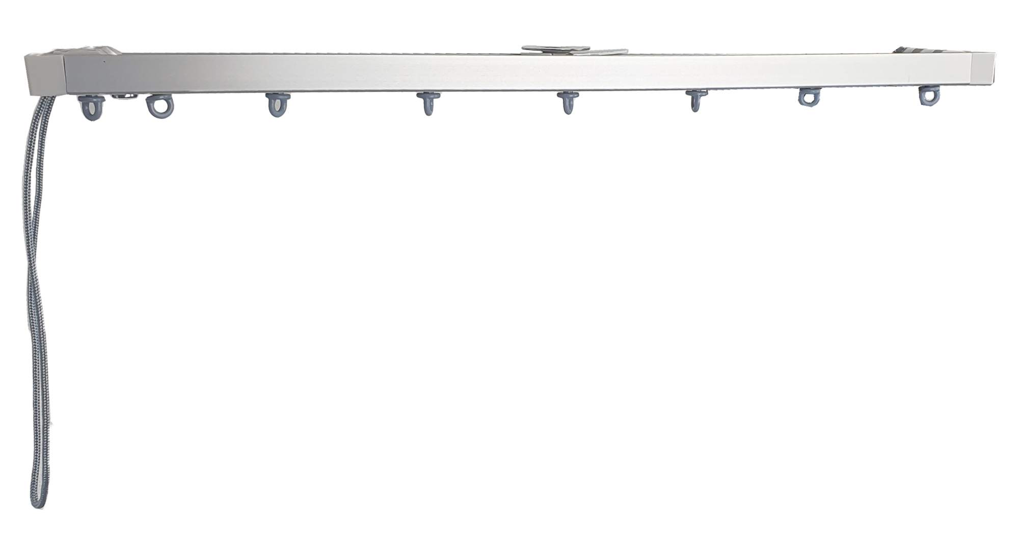 Riel onda perfecta deco techo cordón 360cm plata