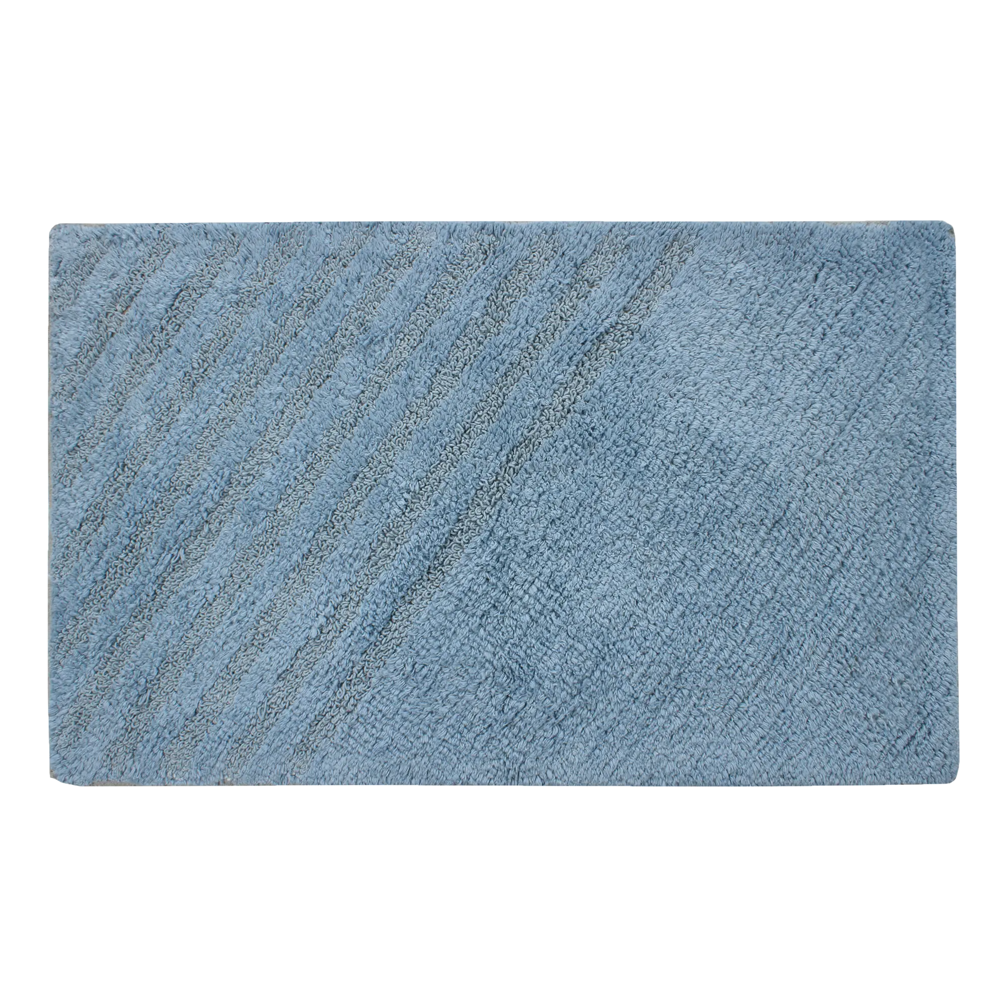 Alfombra de baño rectangular remix 50x80 cm azul