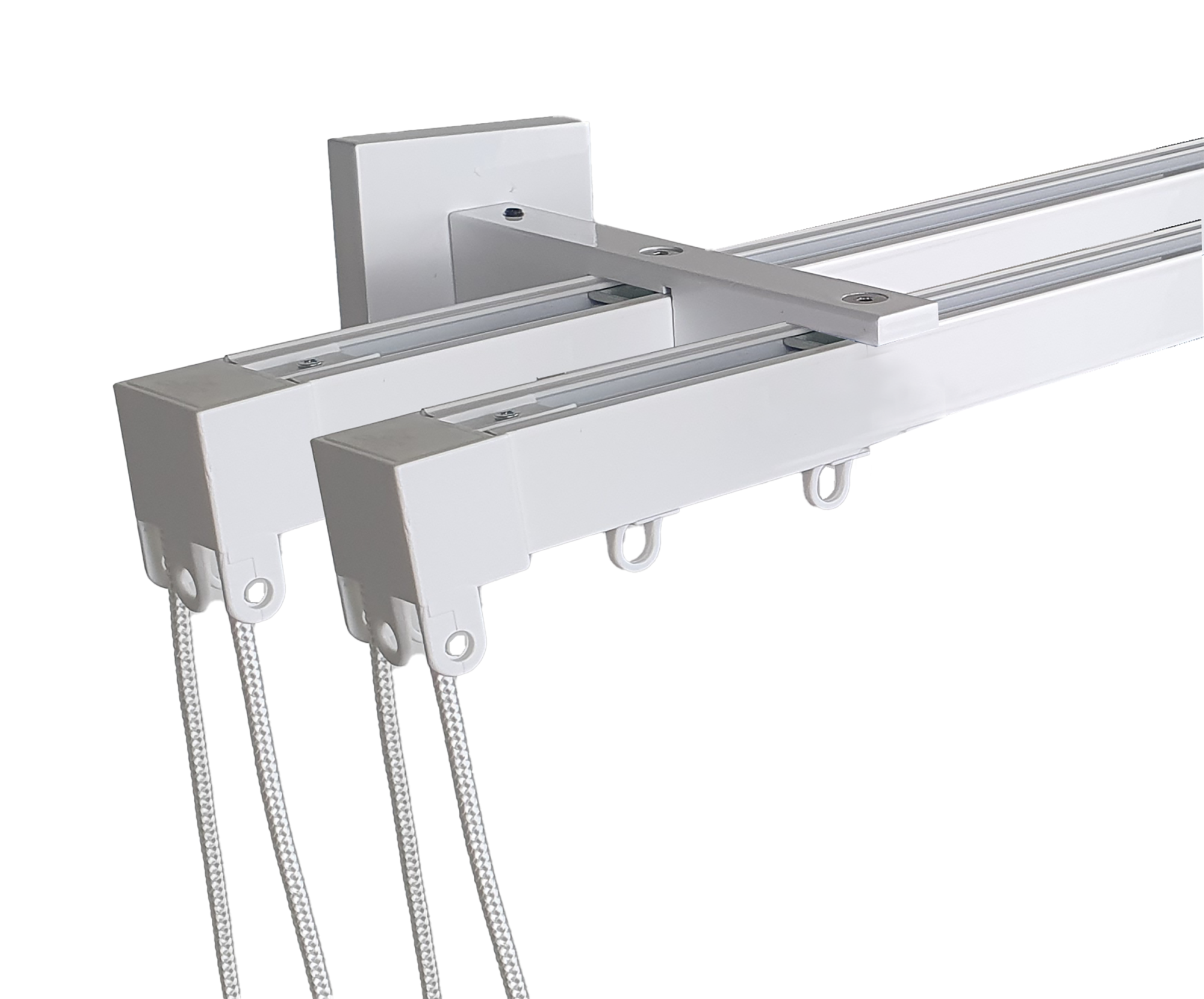 Riel quo doble frente cordón 300cm