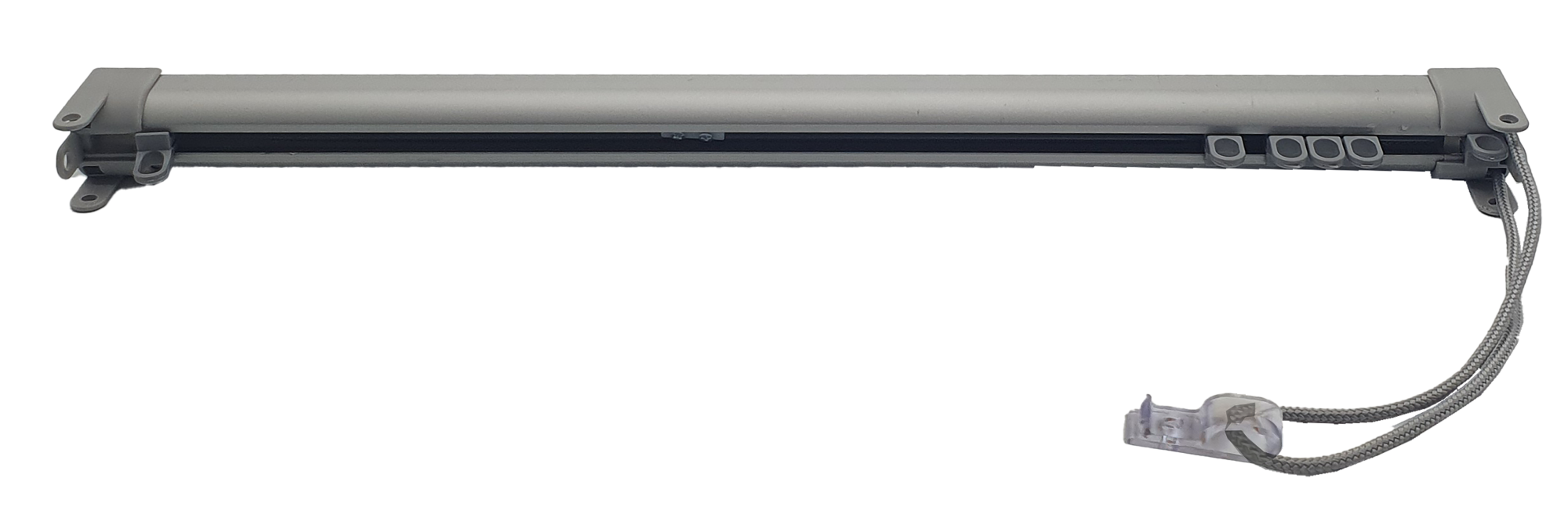 Riel clave onda perfecta techo cordón 400cm plata