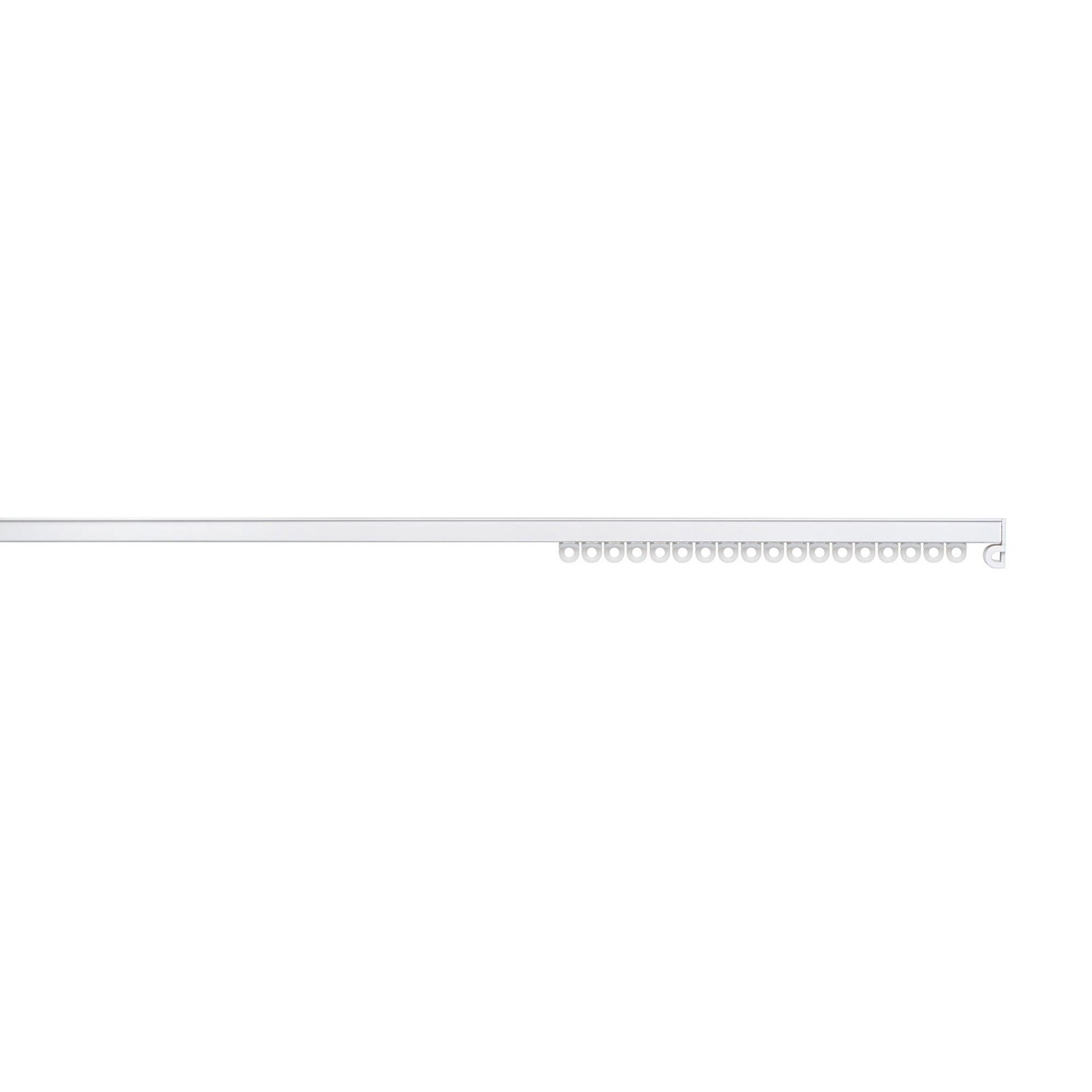 Kit de riel manual cortina ligera 80cm