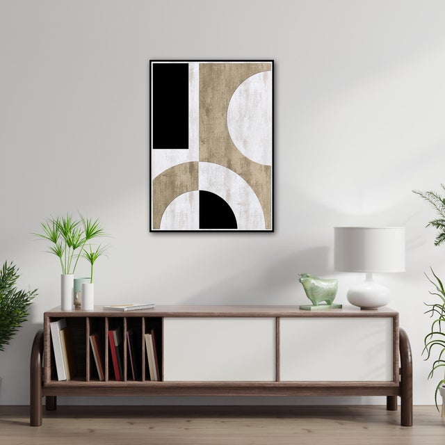 Espejo Decorativo de Pared para Pasillo: Artístico Moderno Diseño Elegante  para Entrada Recibidor 60x60 cm