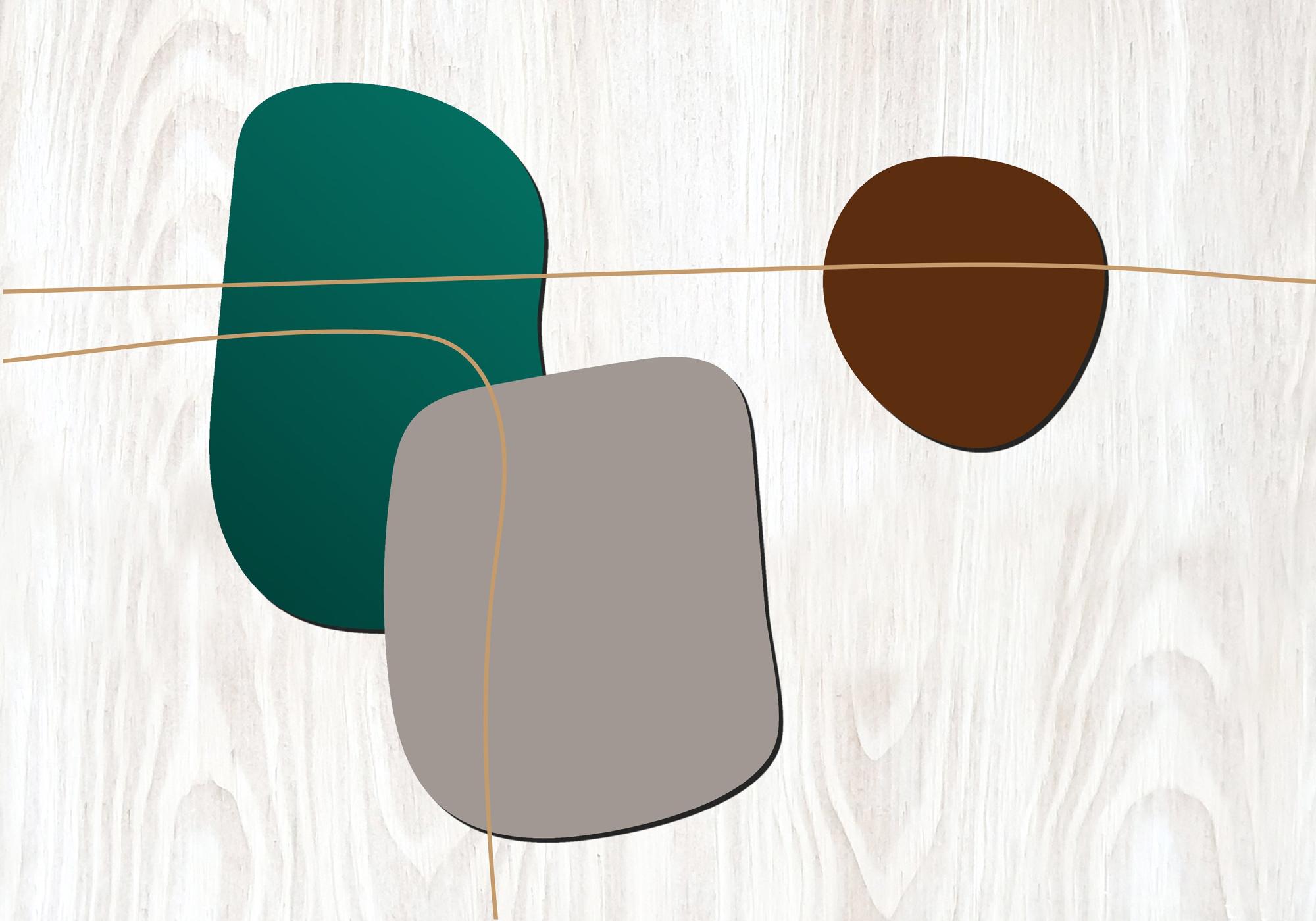 Tapa decorativa para contador enmarcada formas 35x50 cm de la marca MARCOMUEBLE Tapa decorativa para contador enmarcada formas 35x50 cm de la marca MARCOMUEBLE