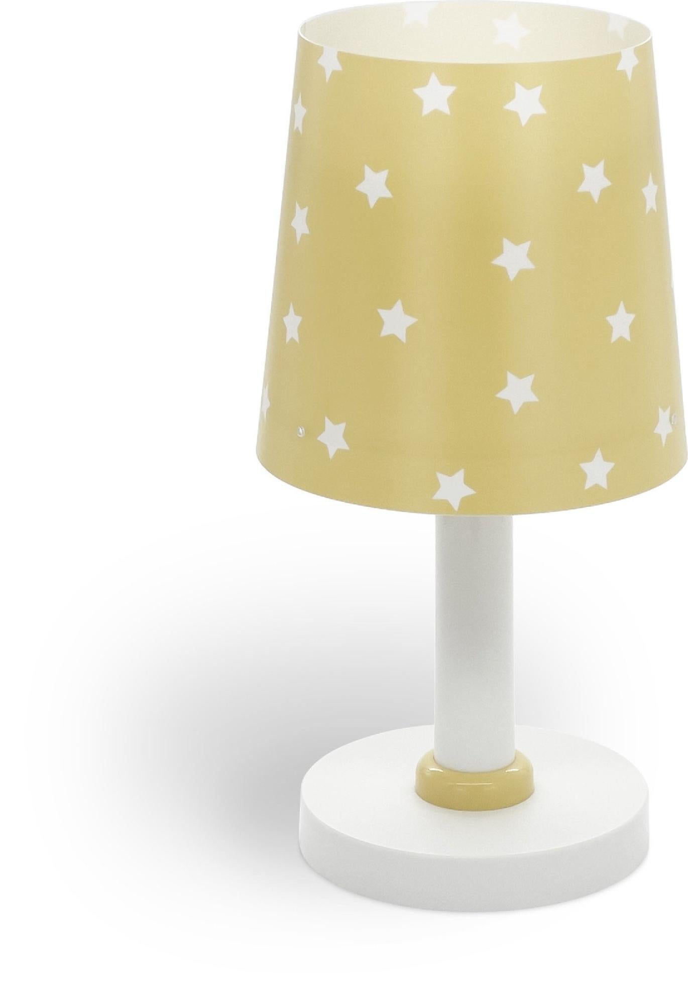 Lámpara de mesa star light amarilla e14
