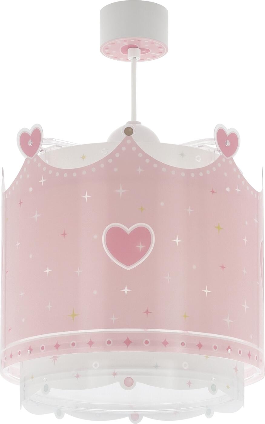 Lámpara de techo little queen infantil 1 luz e27 d26 cm