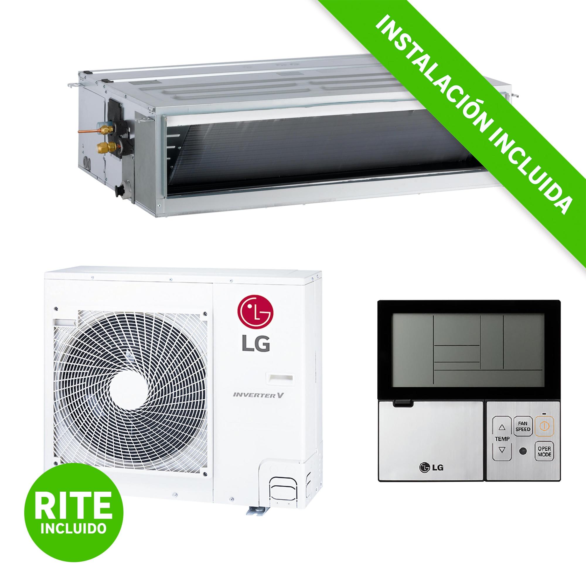 Aire acondicionado conductos lg cl36c1 alta presion 7740 fg instalacion incluida