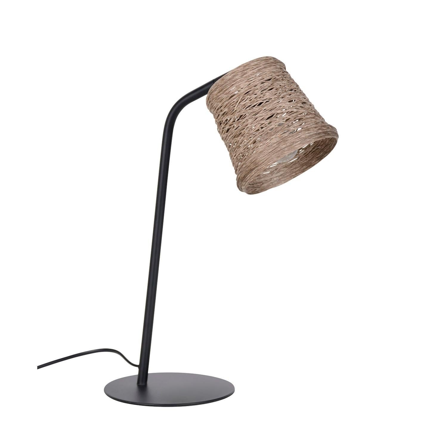 Lámpara de mesa nude e14 metal natural