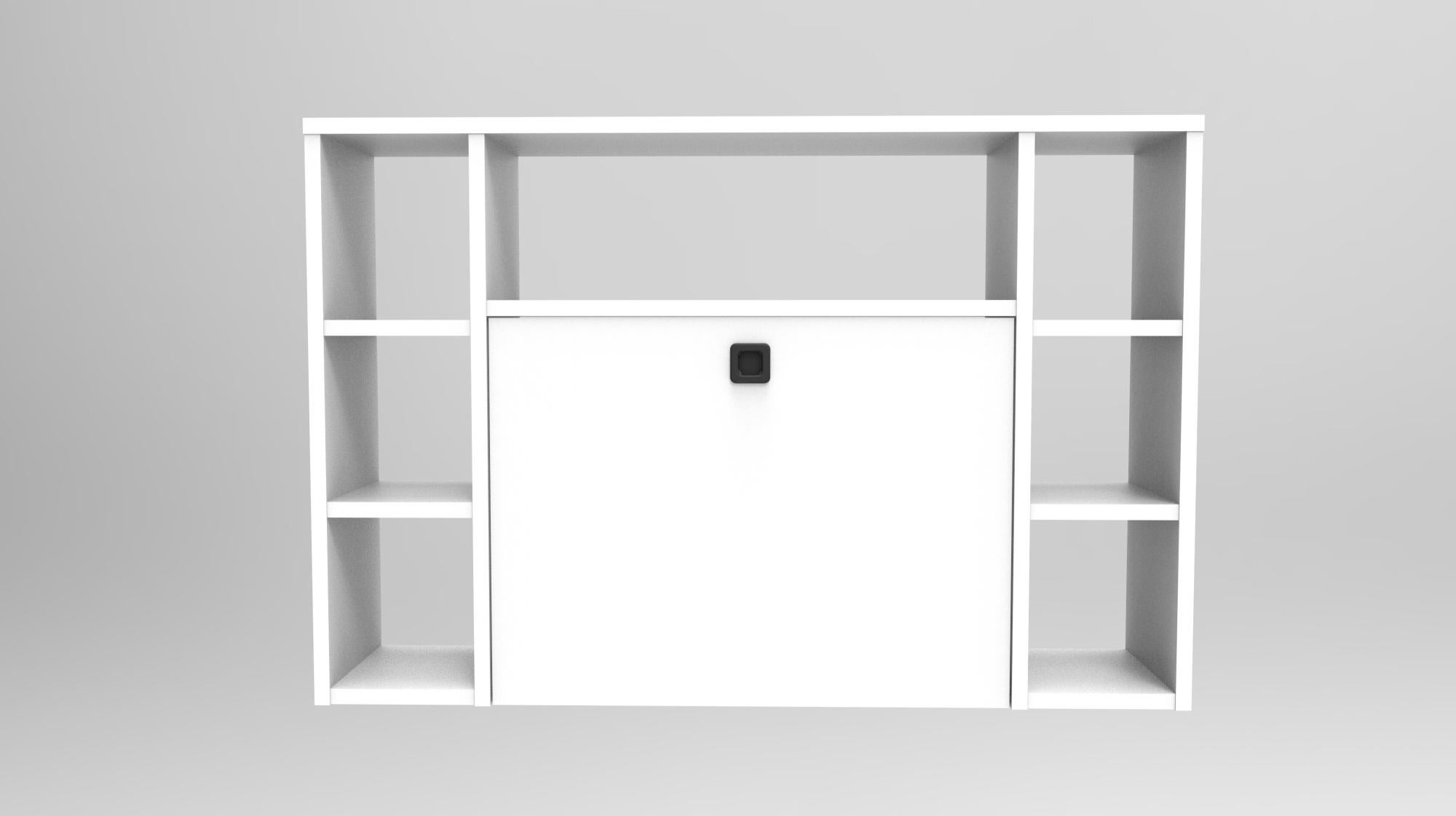 Mesa escritorio omega blanco 90x20x60 cm
