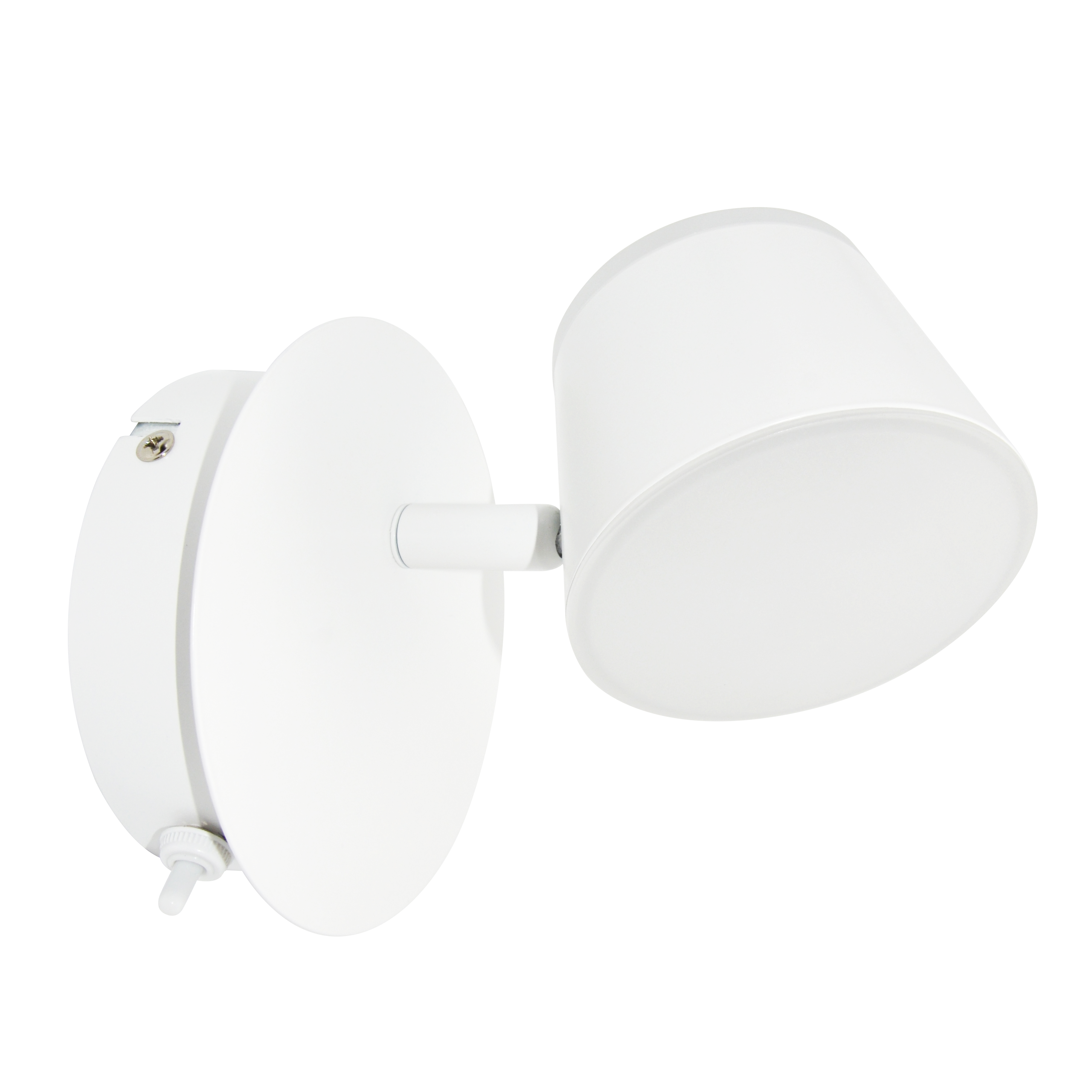 Aplique led inspire nikea 1 luz 4.8w 4000k intensidad regulable blanco